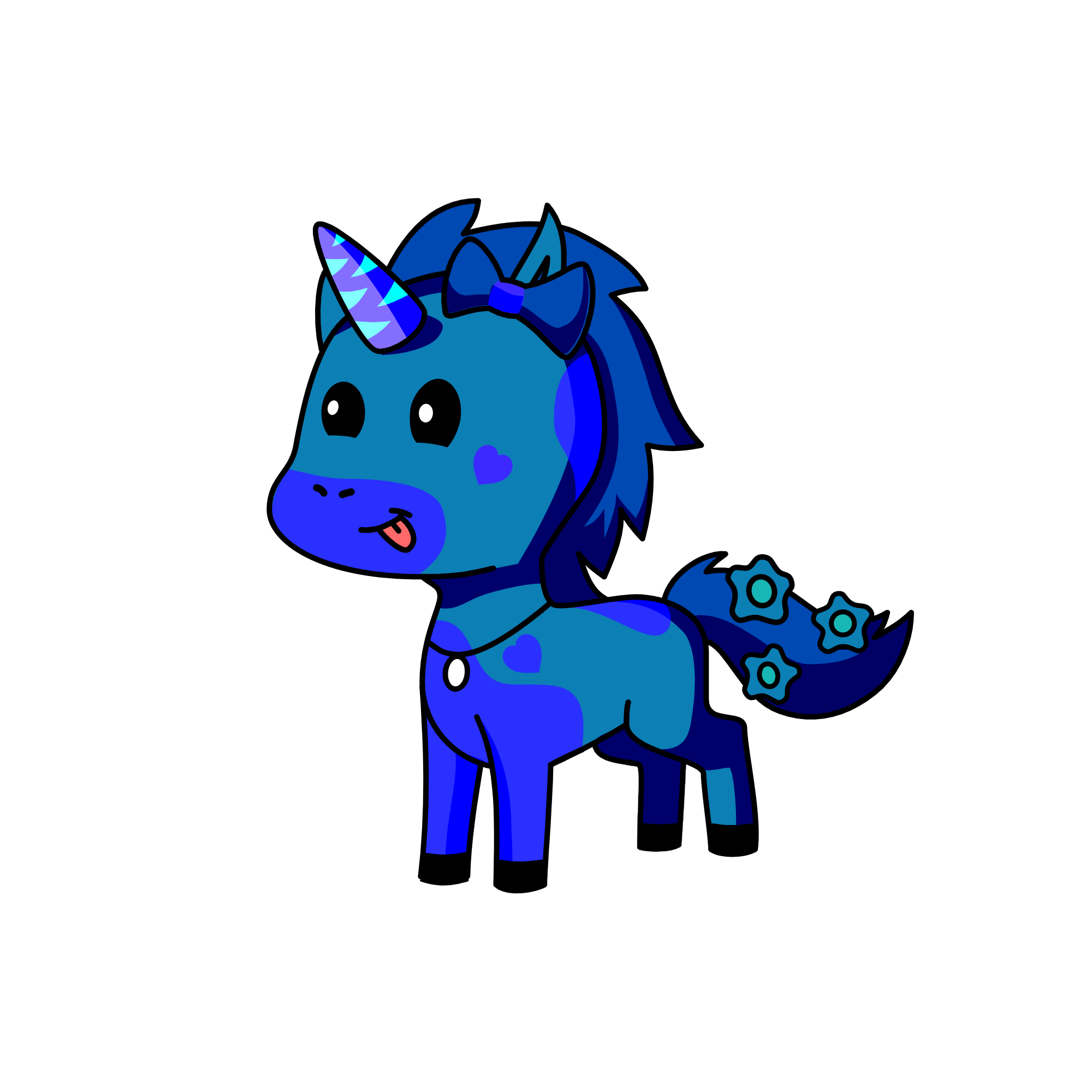 meow, the unicorn