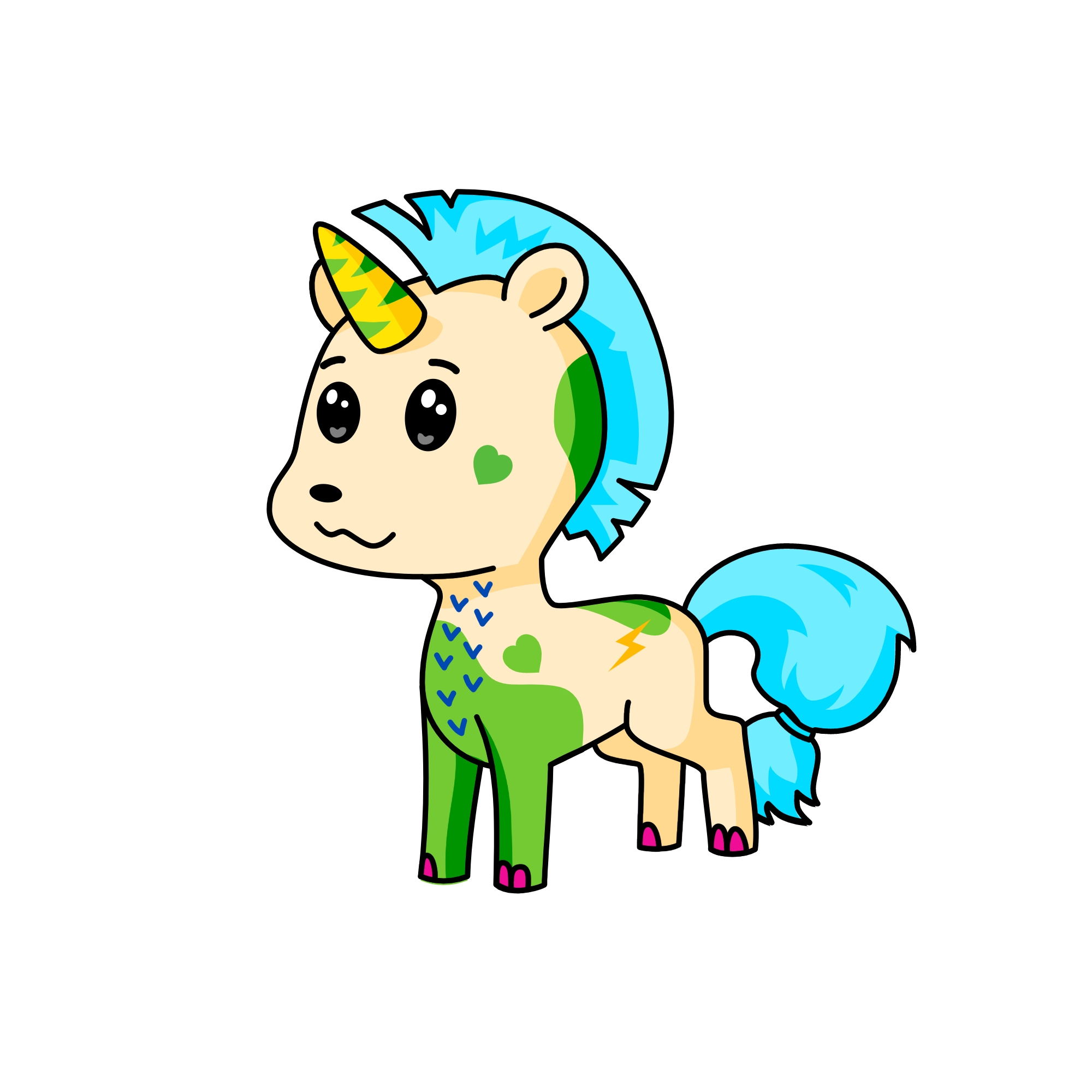 ==Bastii==, the unicorn