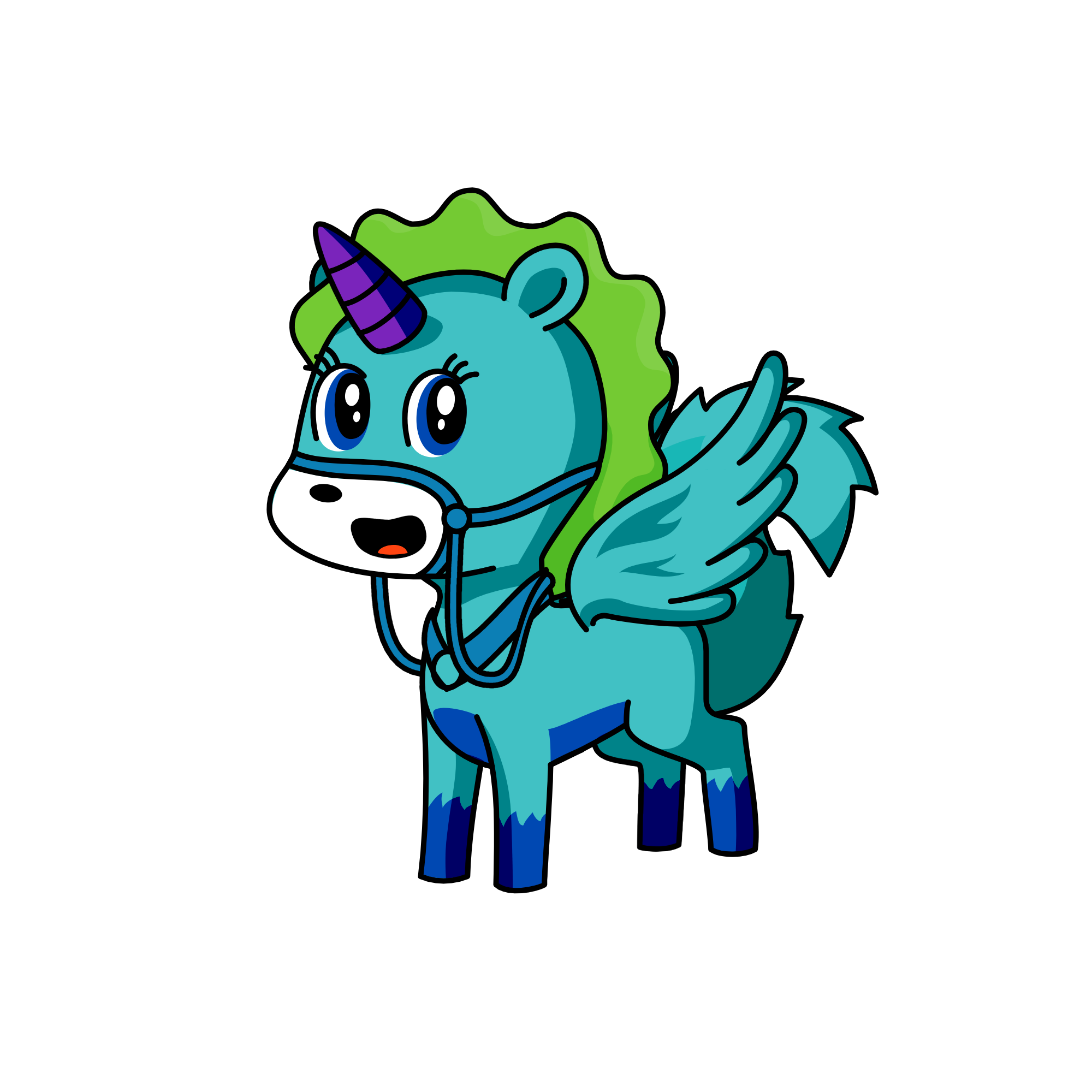 Ocean Patrisha, the unicorn