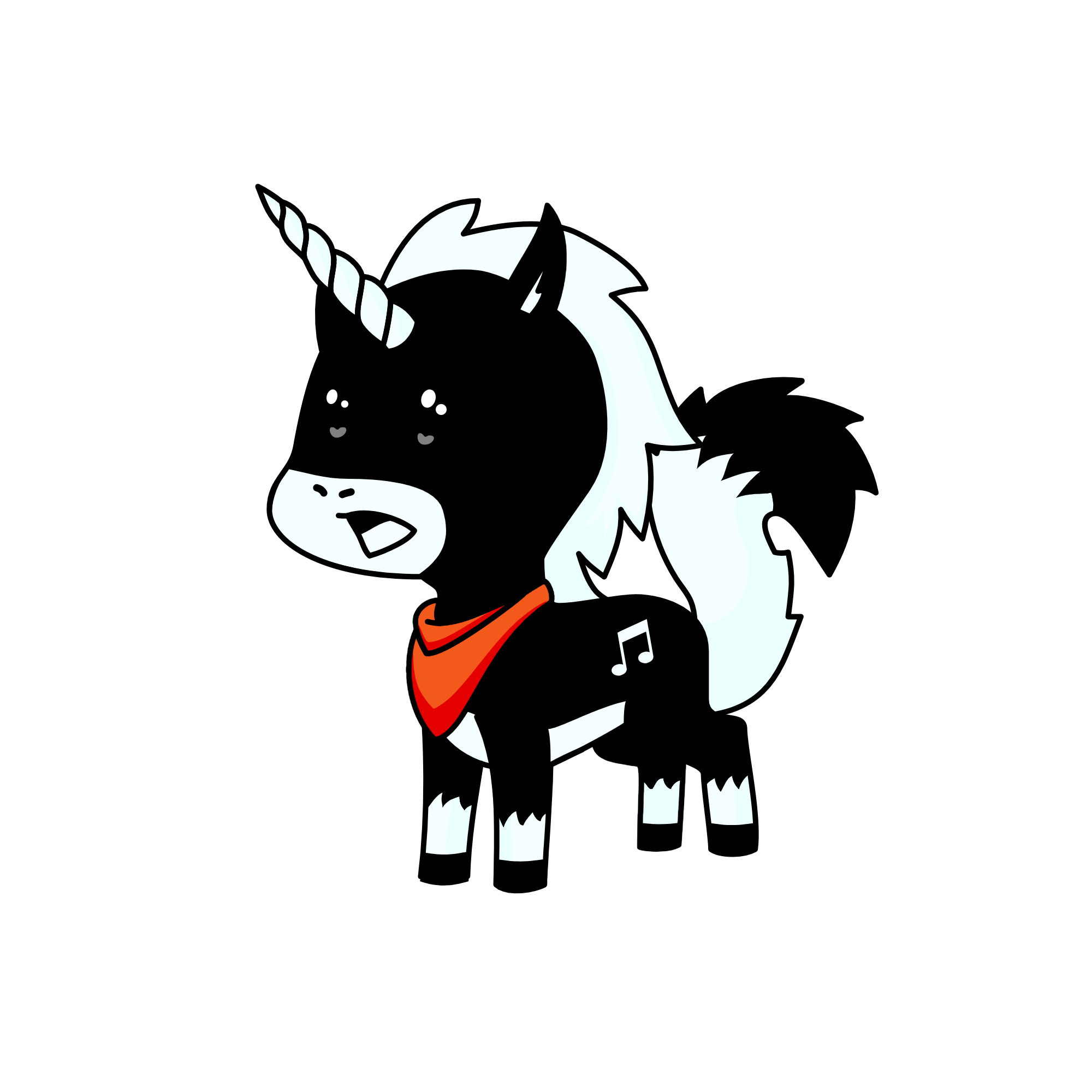 Laughin jak , the unicorn
