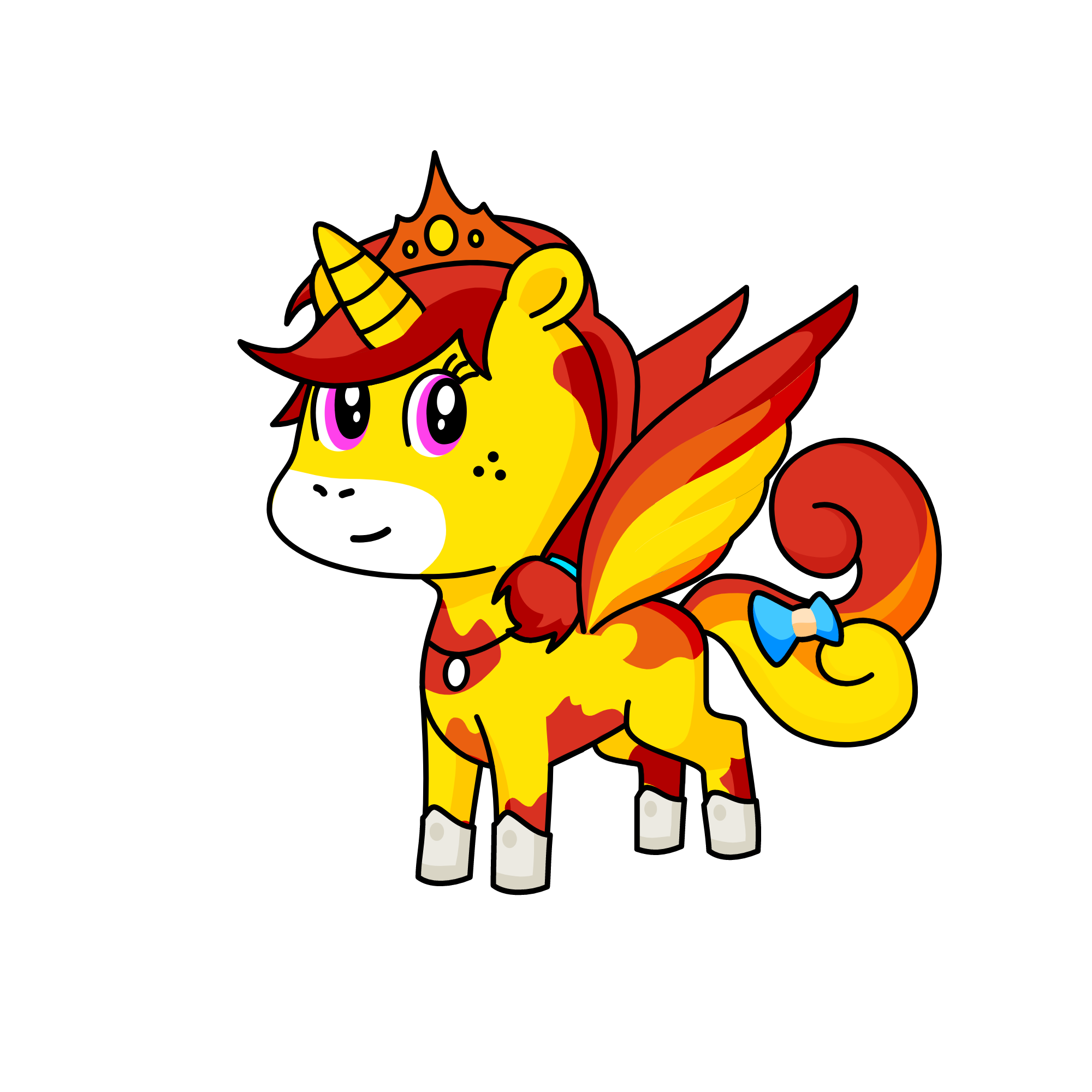 Princess uni, the unicorn