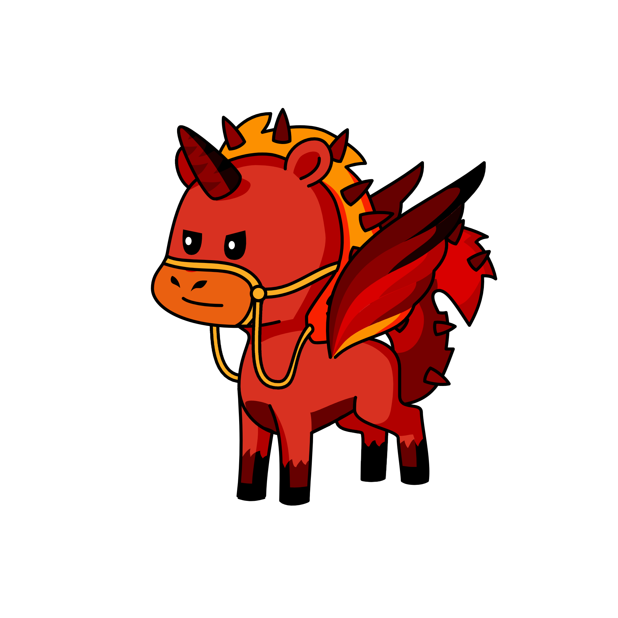 fire, the unicorn