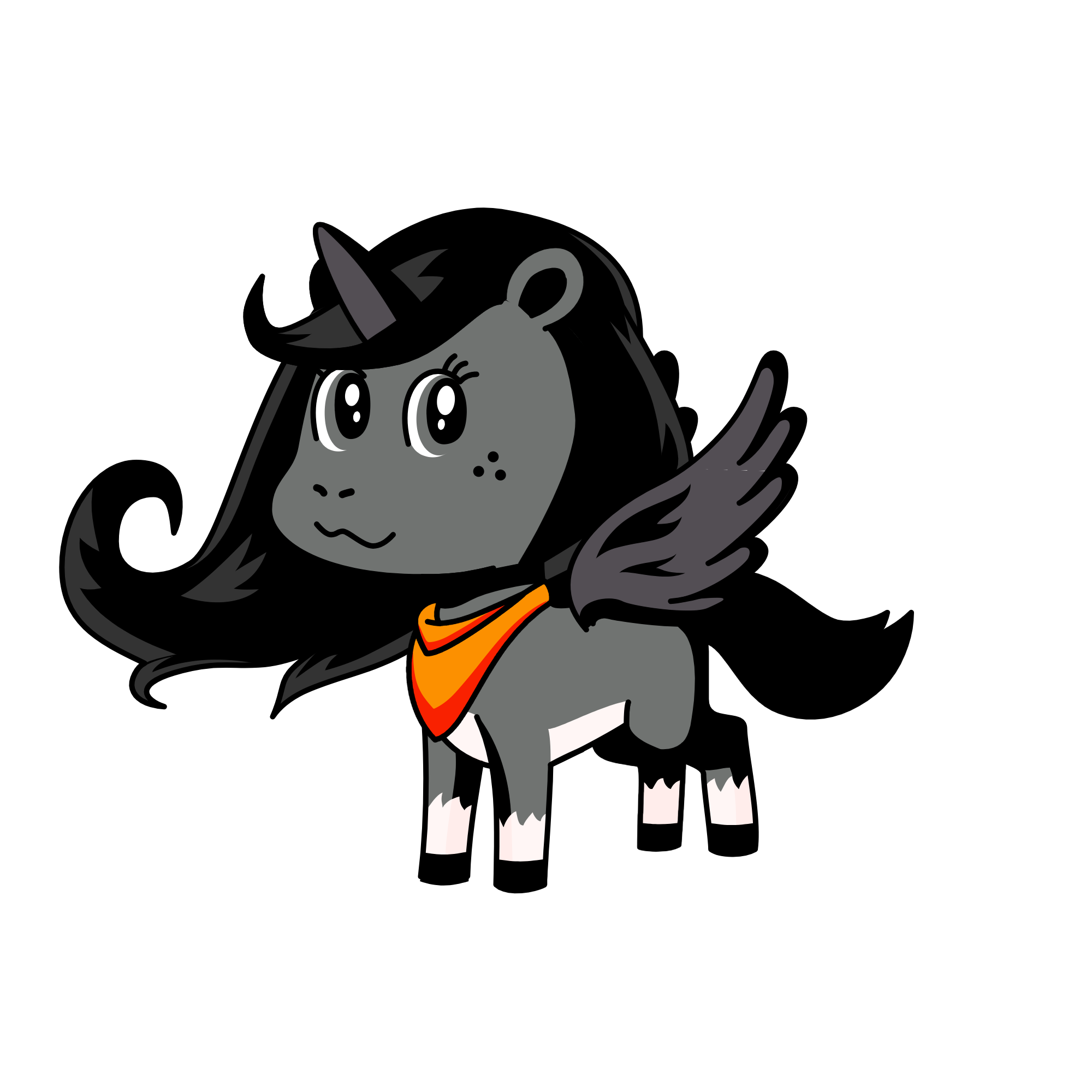 dark chocolate, the unicorn