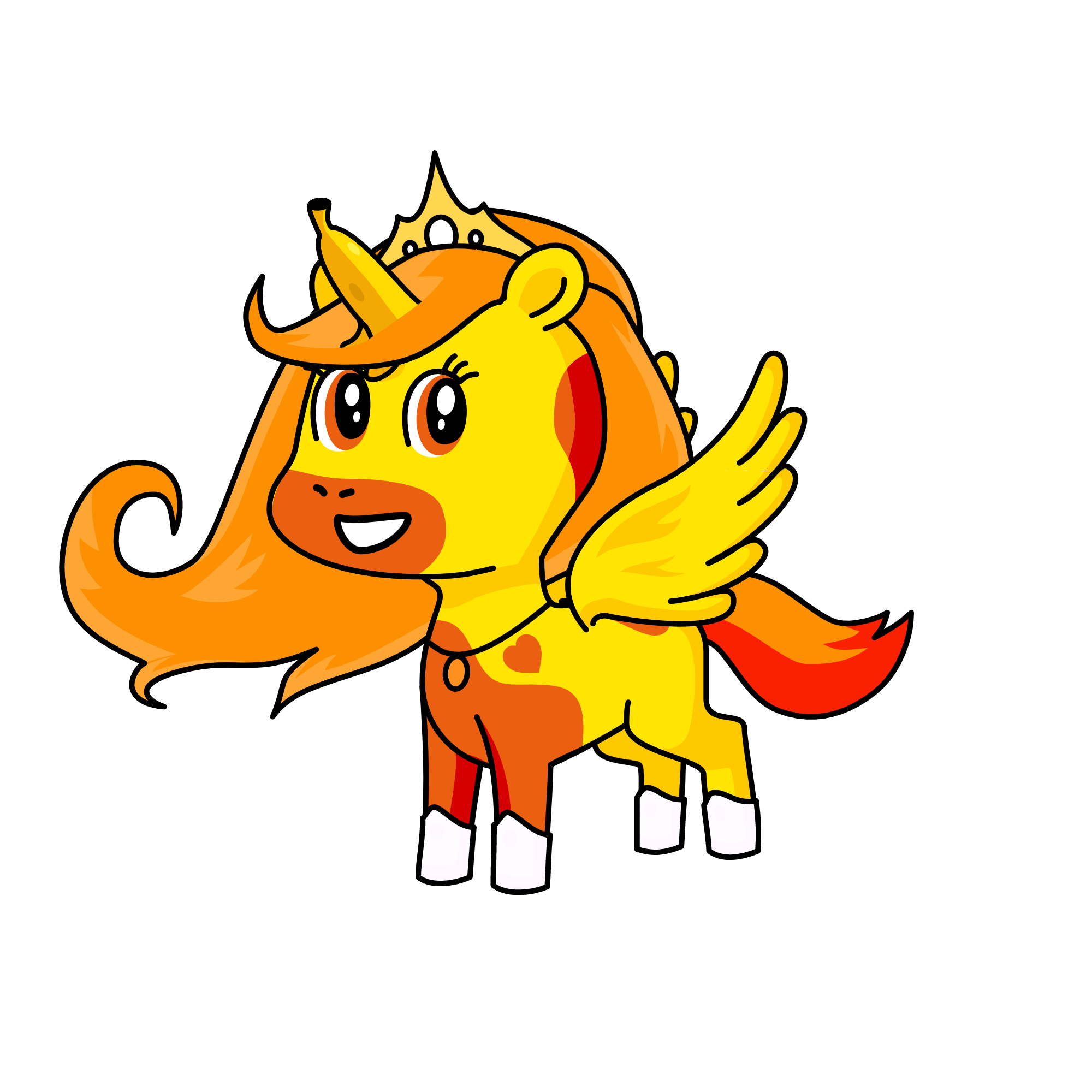 banana girl, the unicorn