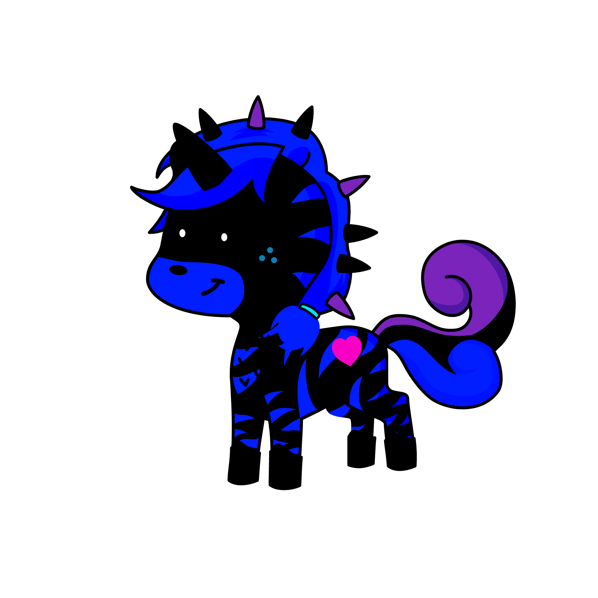 Shadow, the unicorn