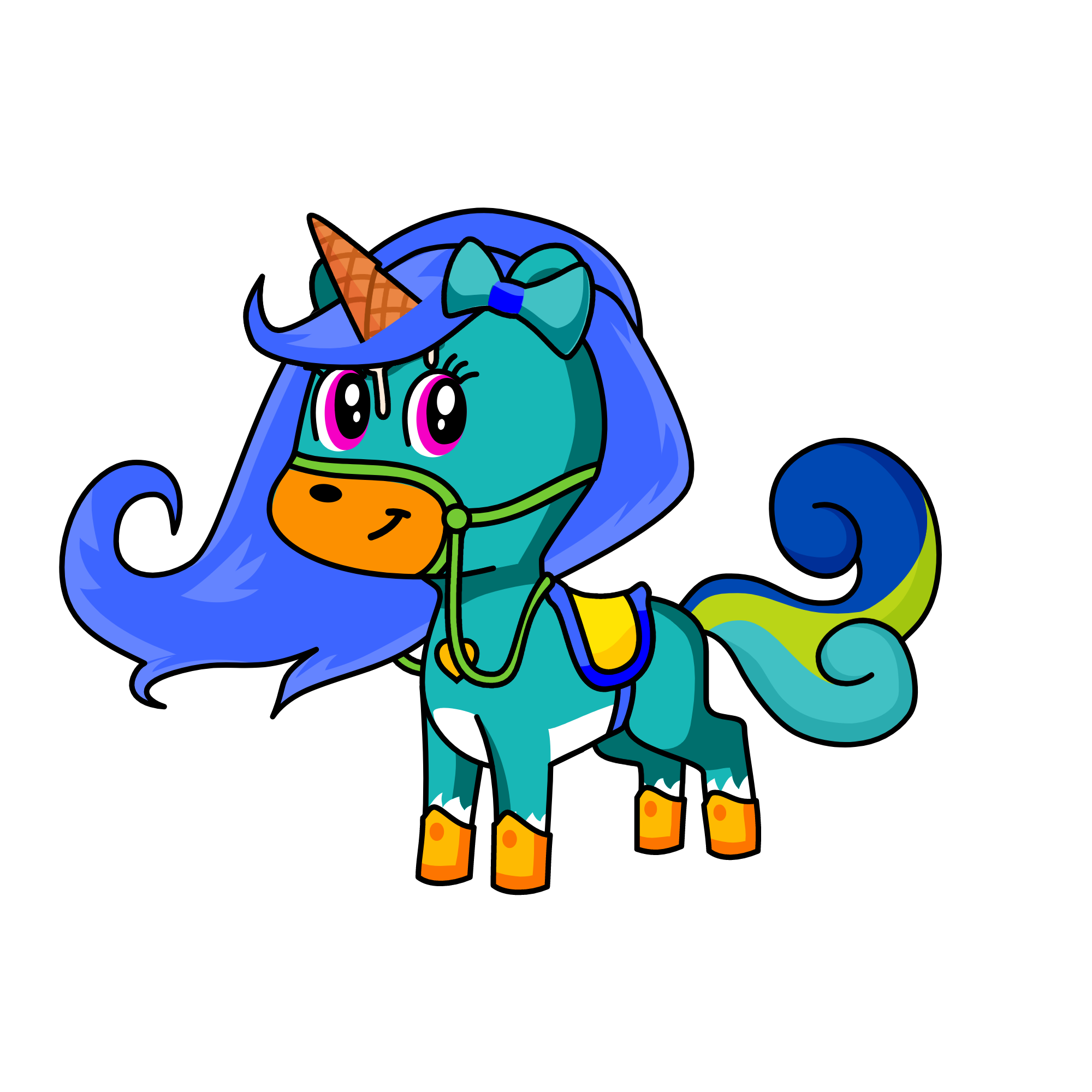 Stardust, the unicorn