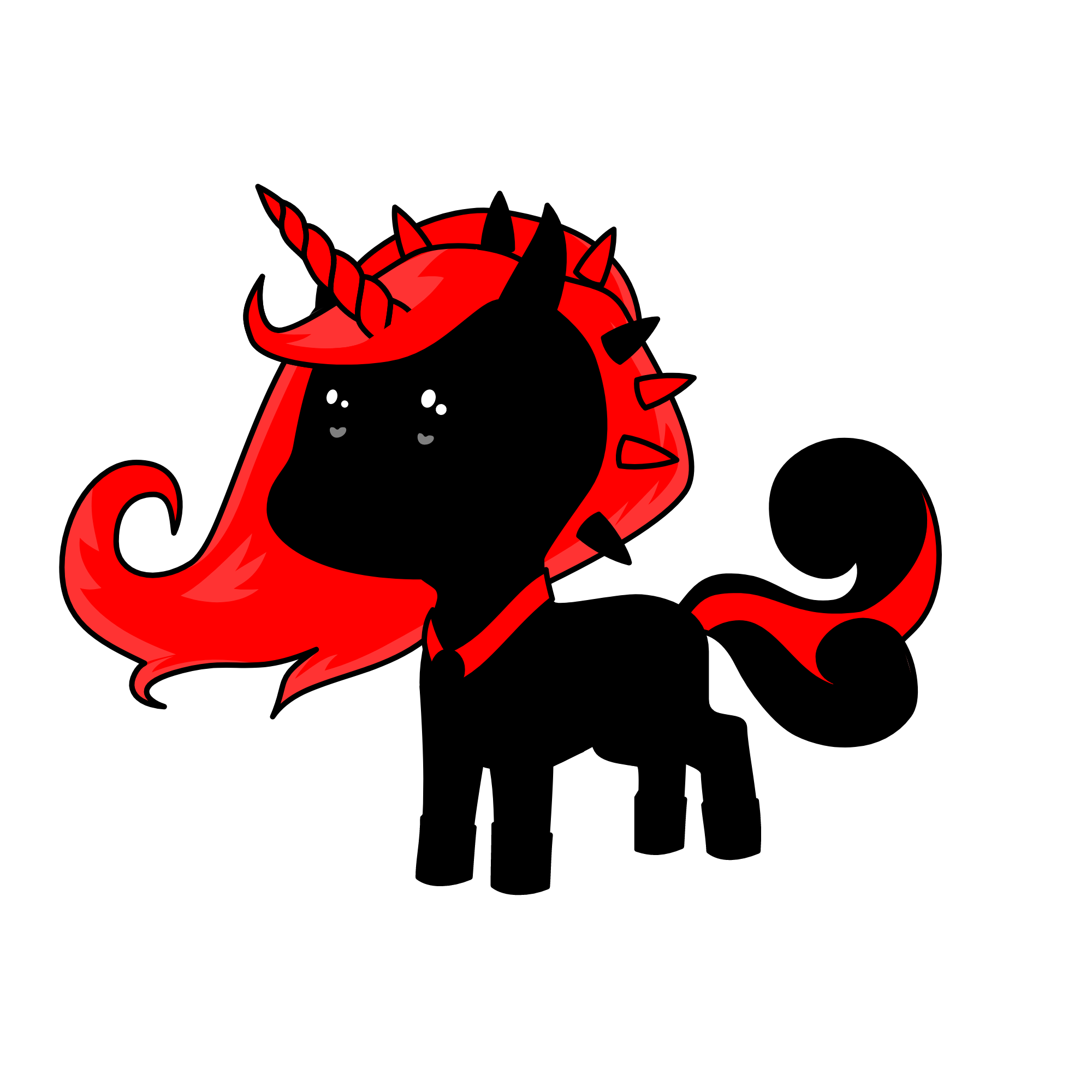 Shadow, the unicorn