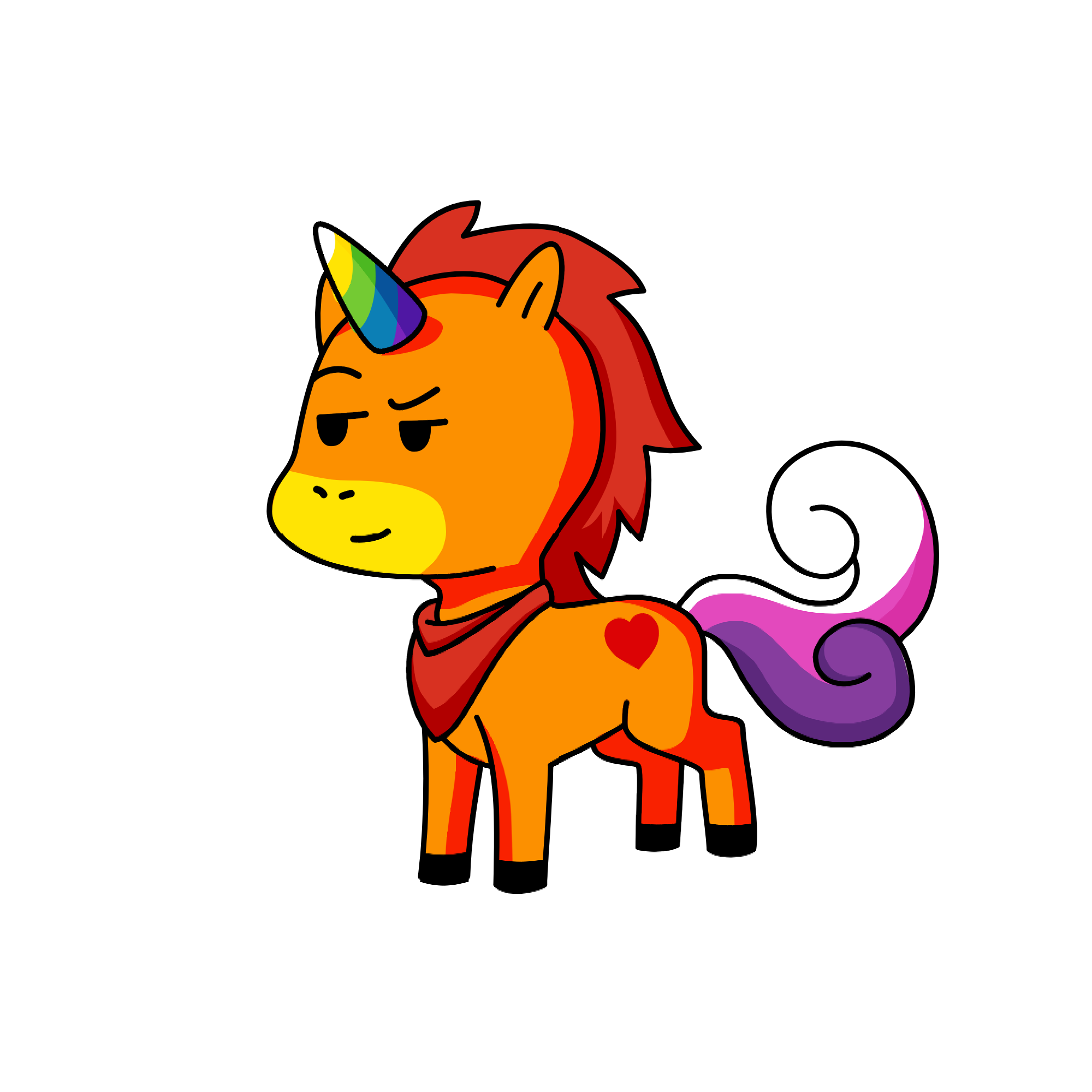Guaperas, the unicorn