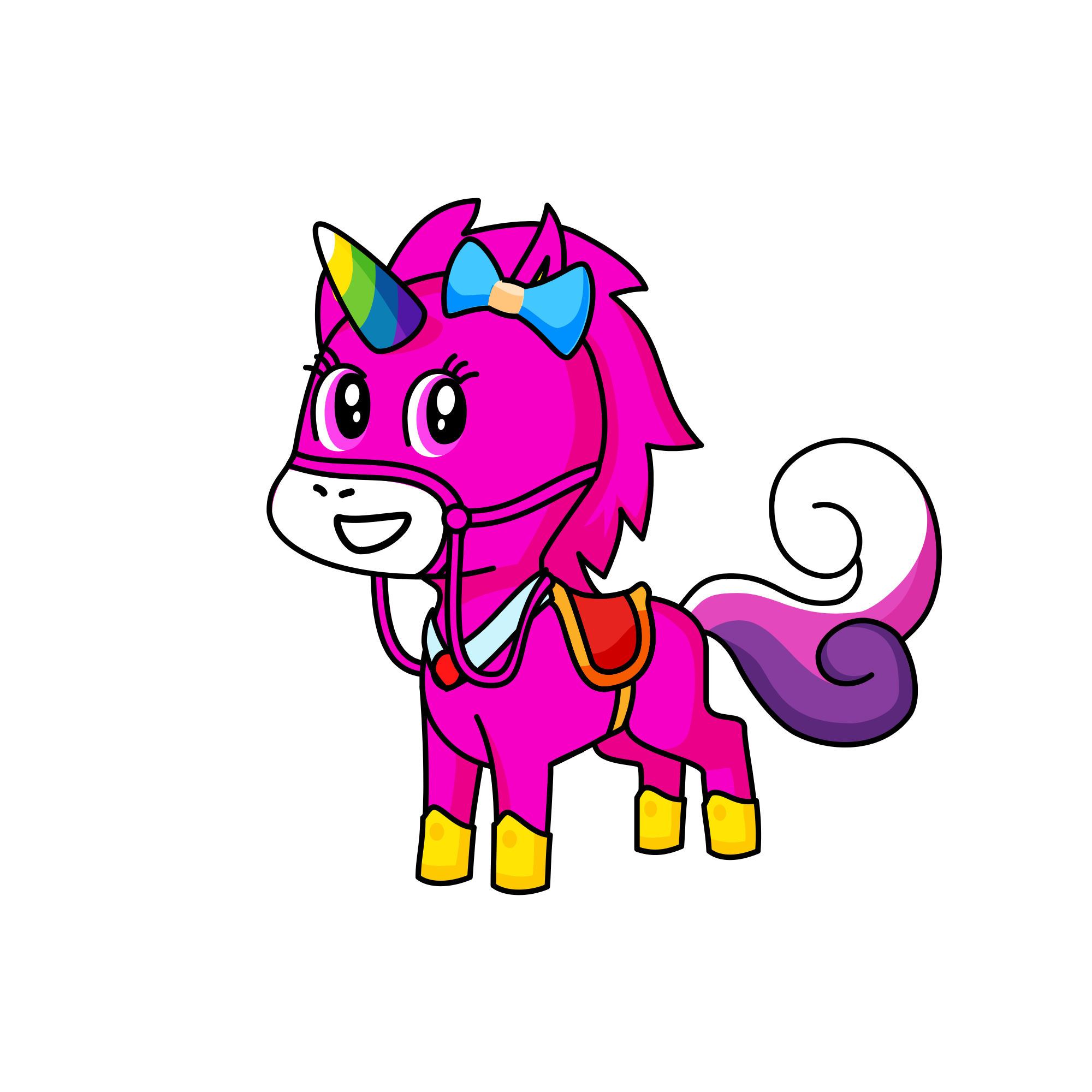 Luna, the unicorn