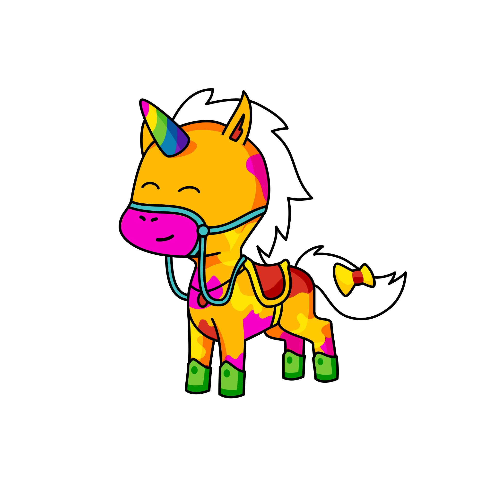 hi, the unicorn