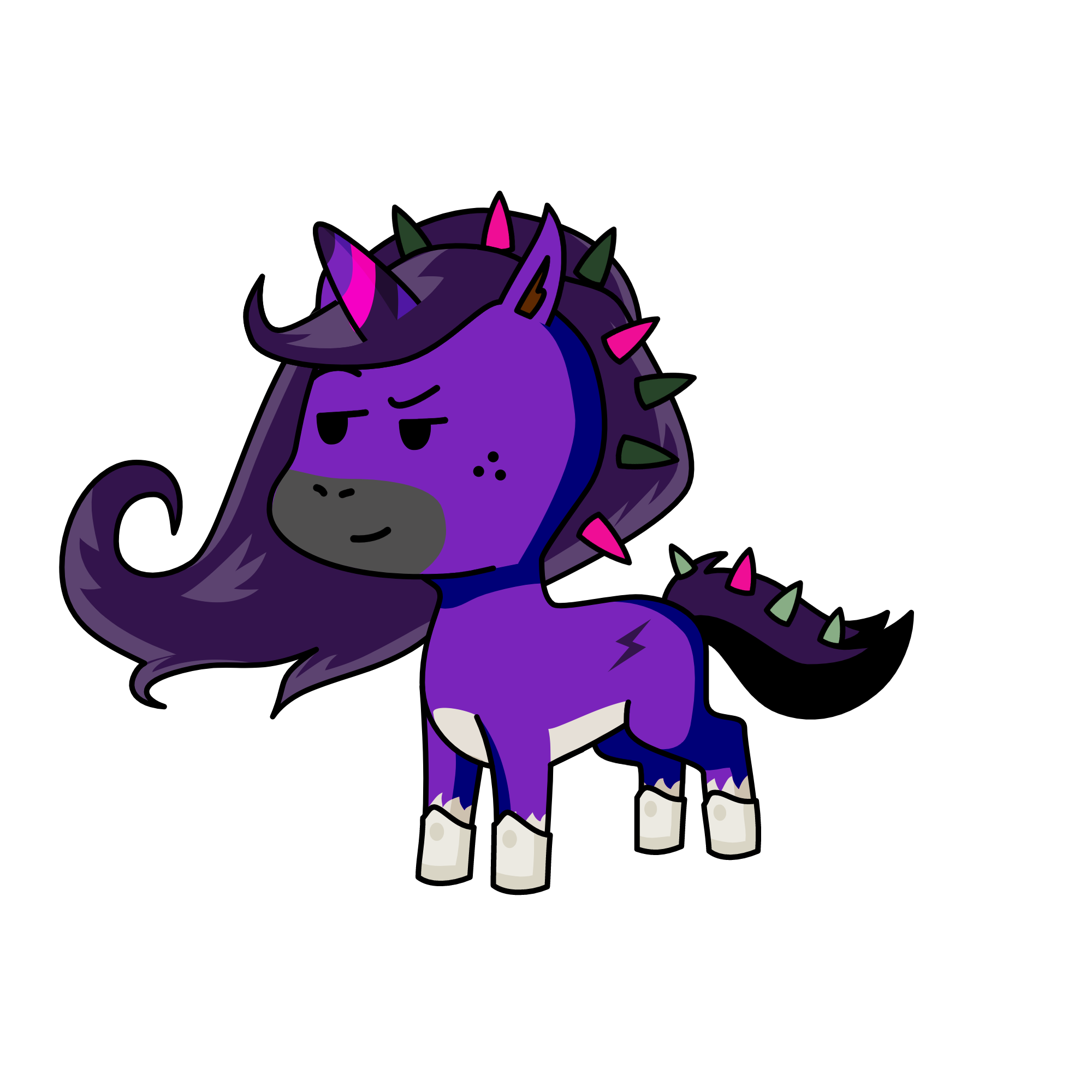 Luna, the unicorn
