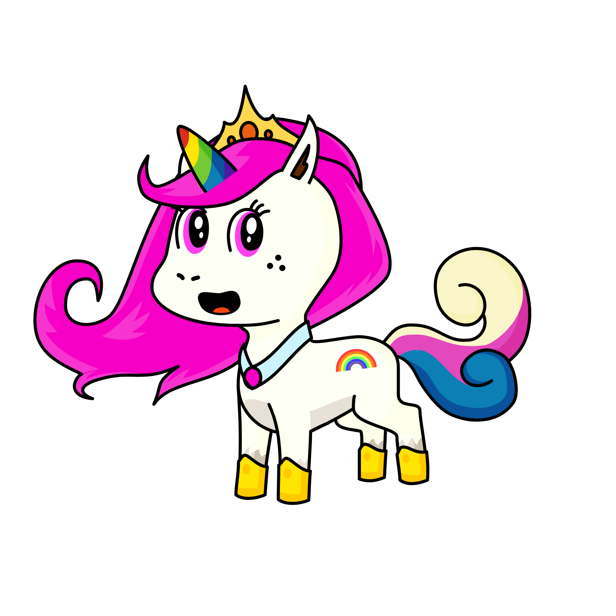Princess Celestia, the unicorn