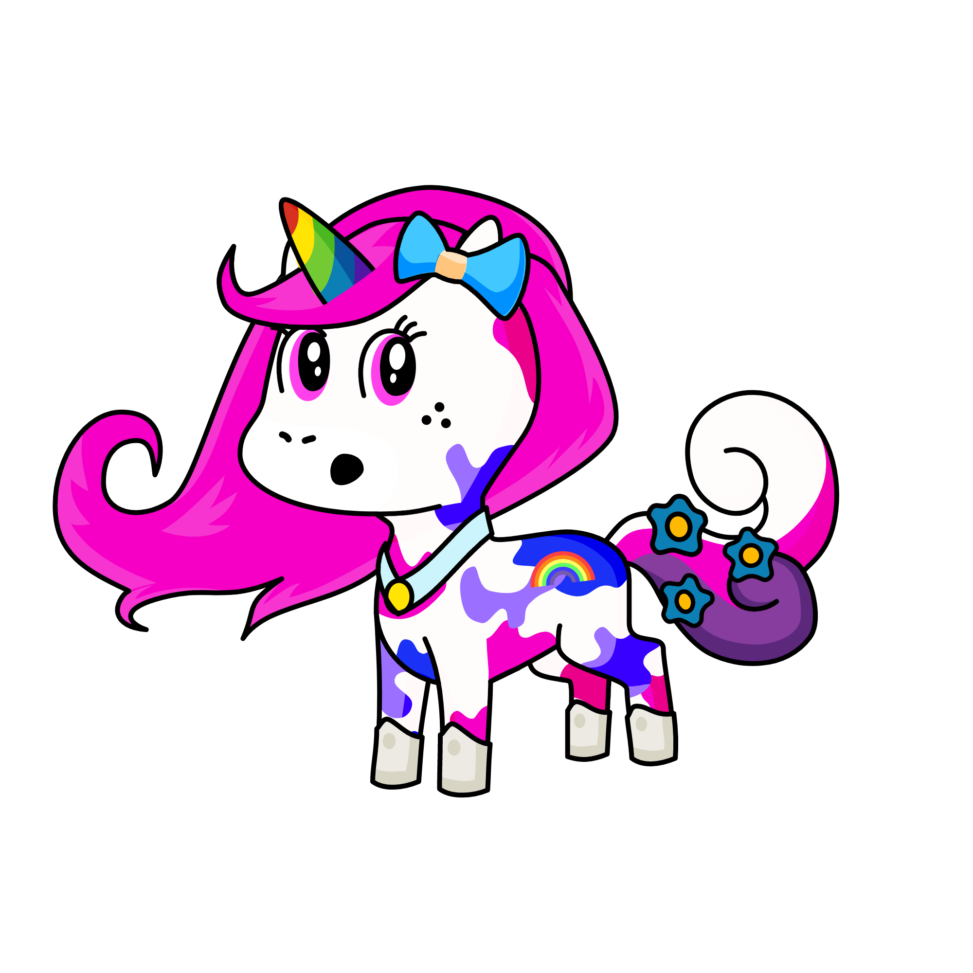 IDK what to name you..., the unicorn