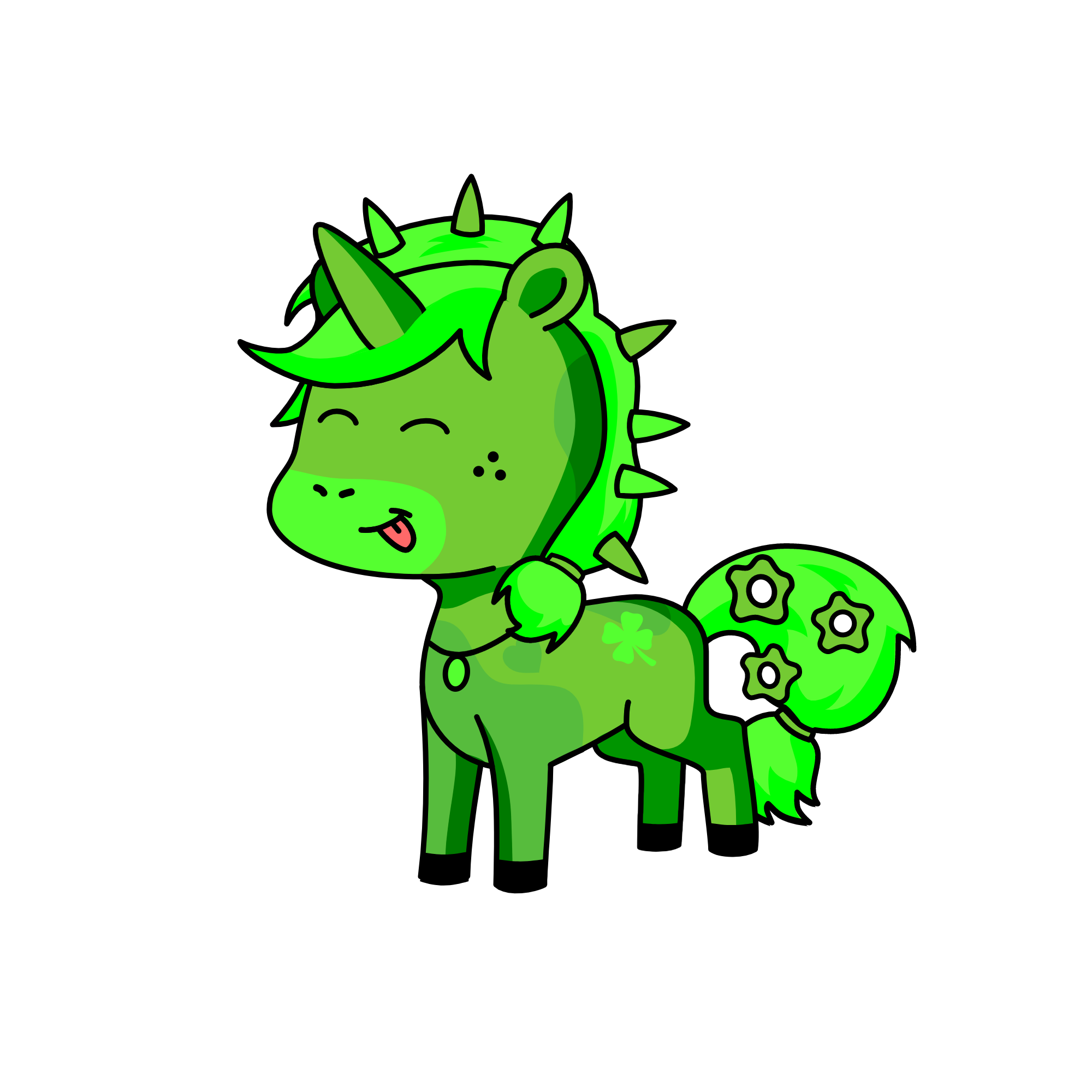 lucky, the unicorn