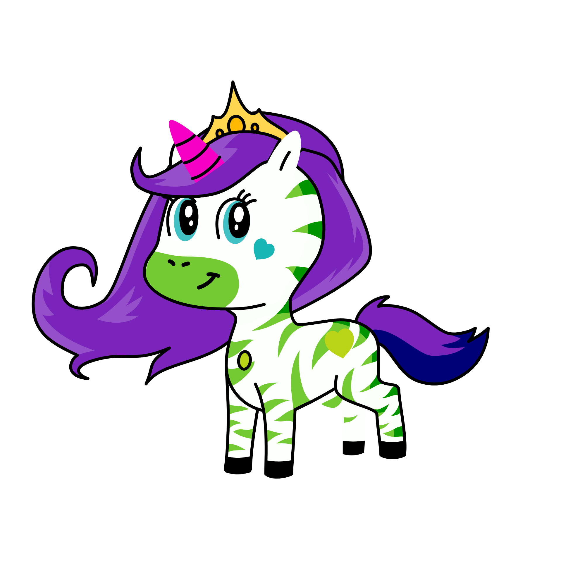Prenses, the unicorn