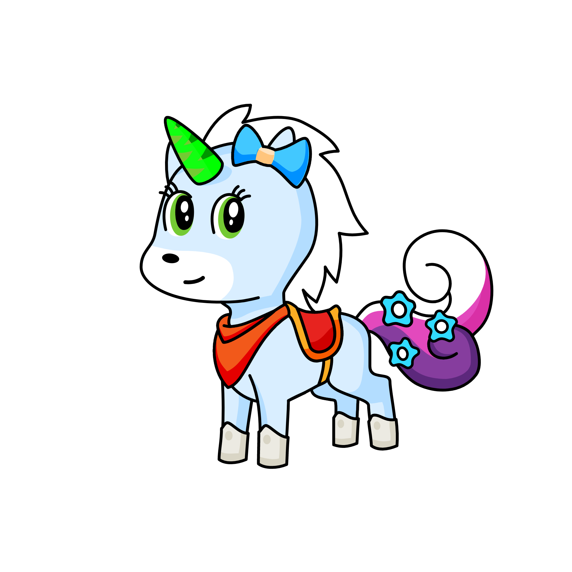 scarlet, the unicorn