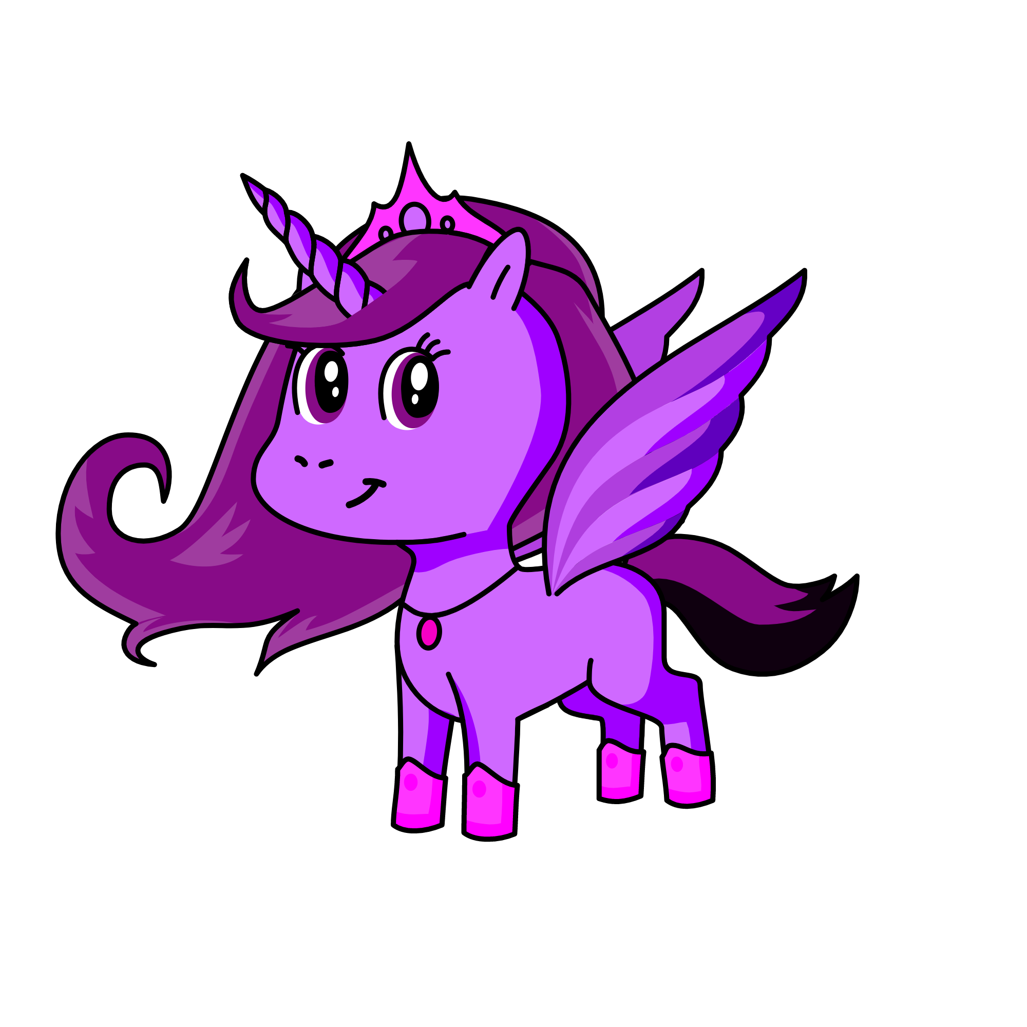 queen of the moon , the unicorn