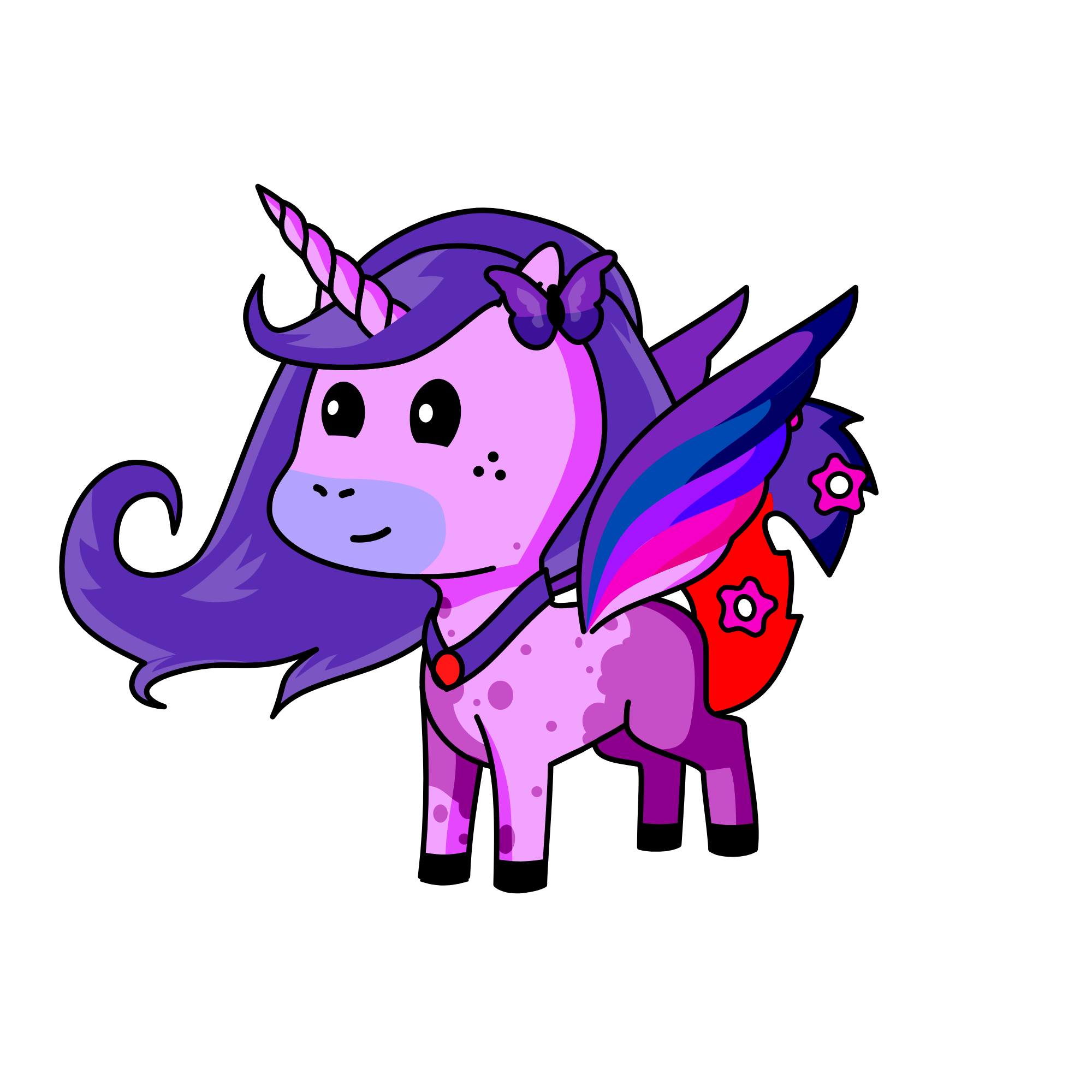flitter, the unicorn