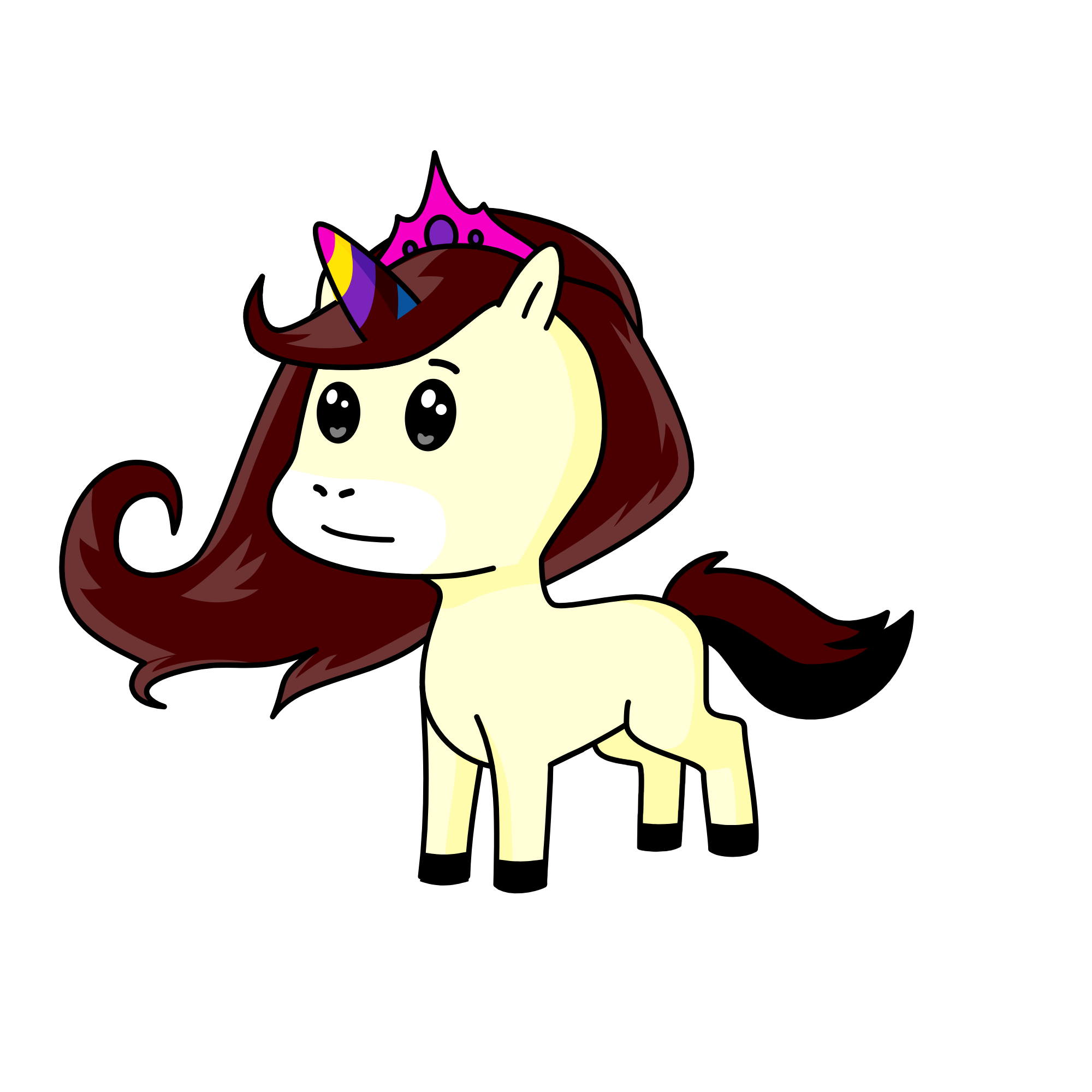 Look-a-like Sofia, the unicorn
