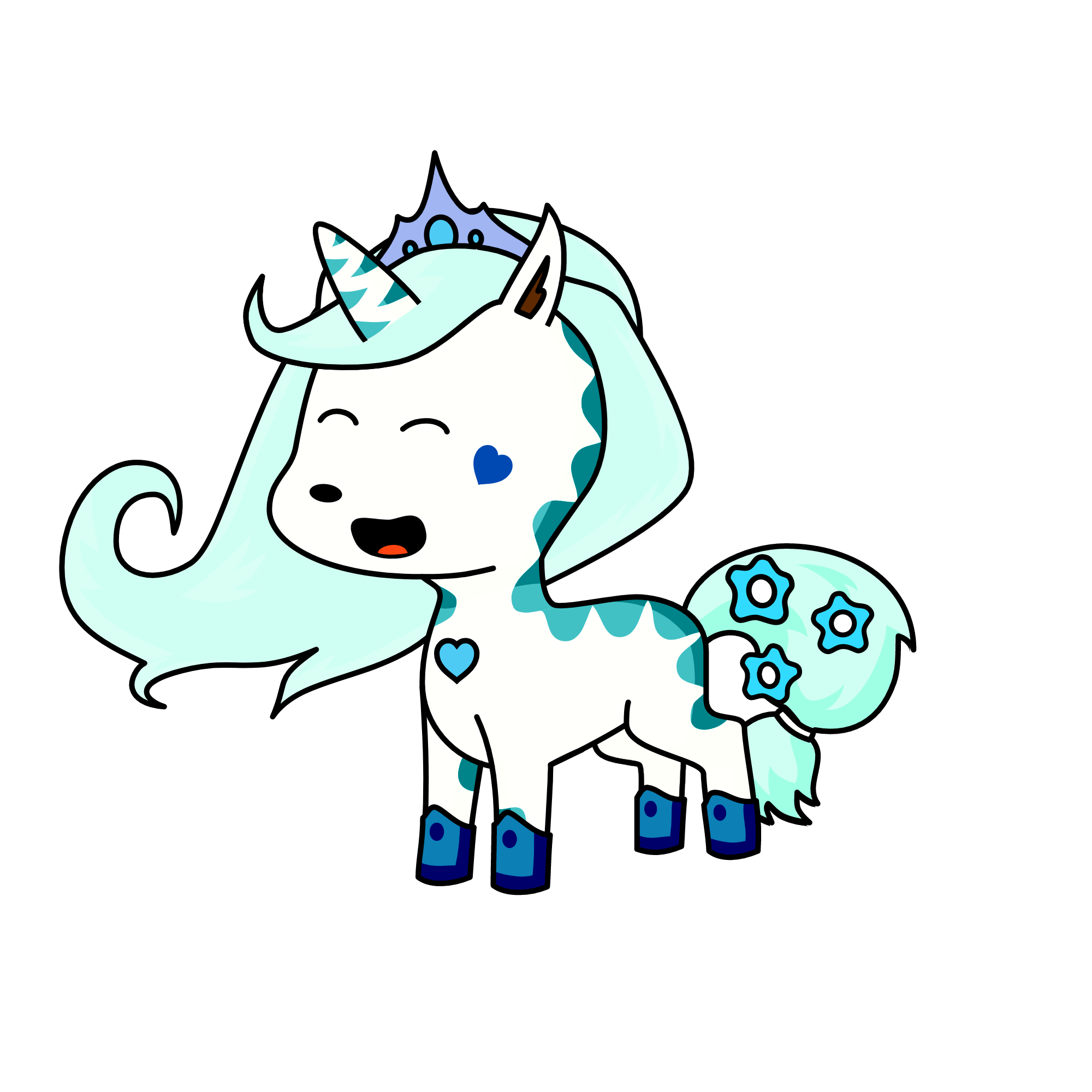 Snows, the unicorn