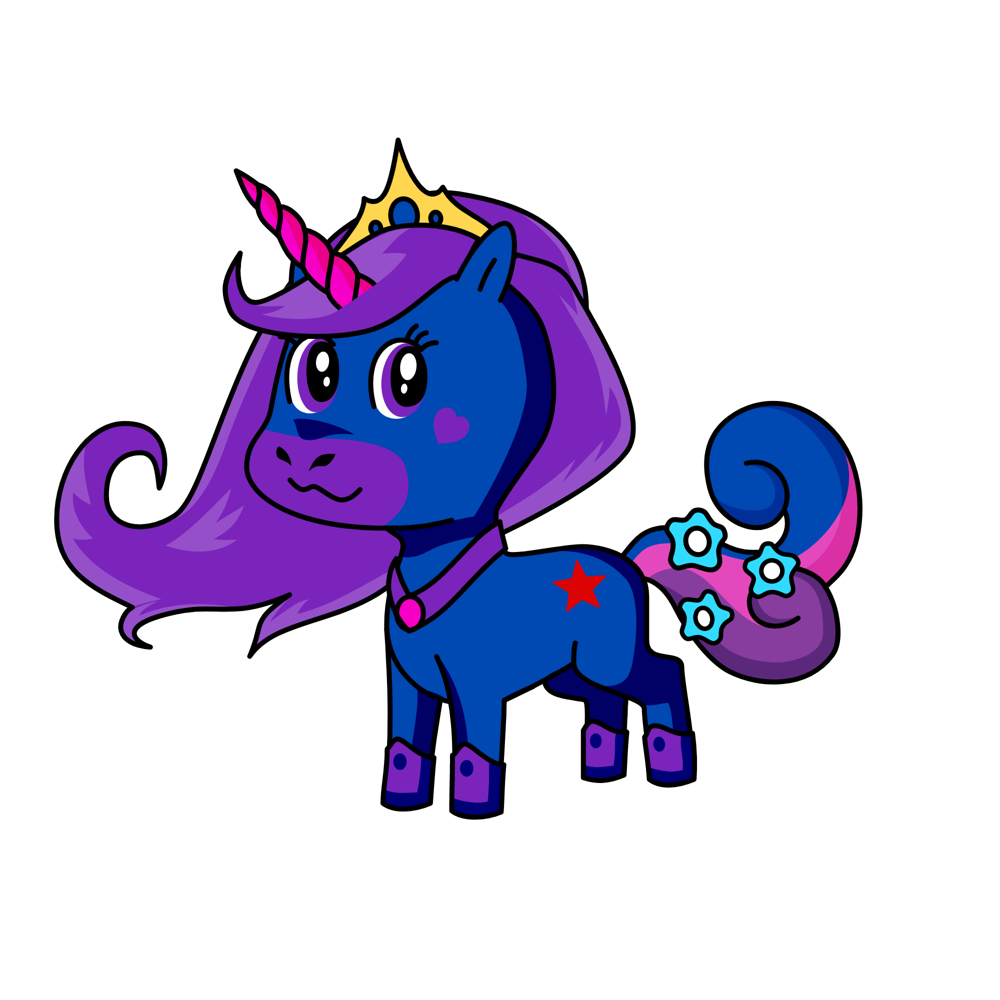 Twilight, the unicorn