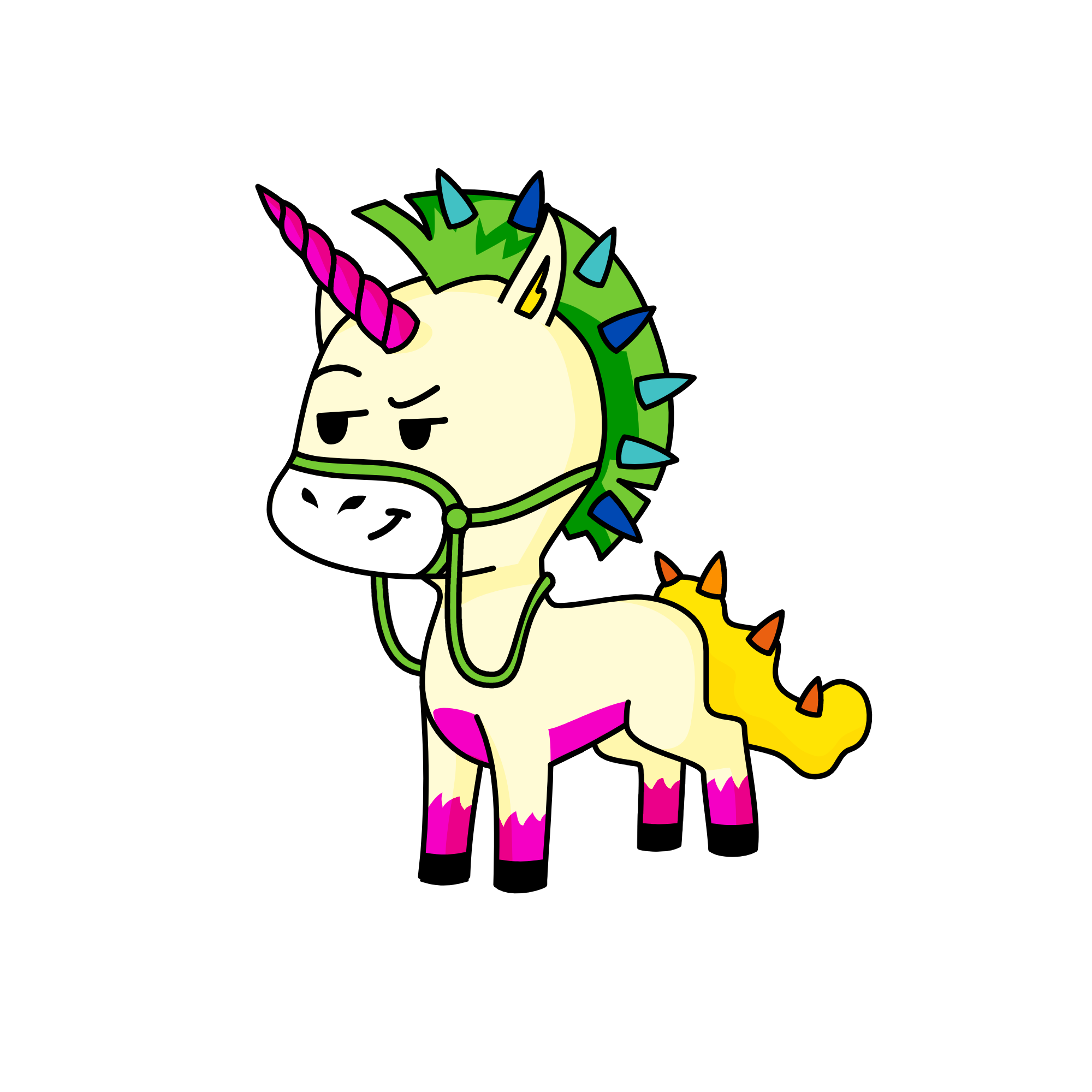 Snarkycorn, the unicorn