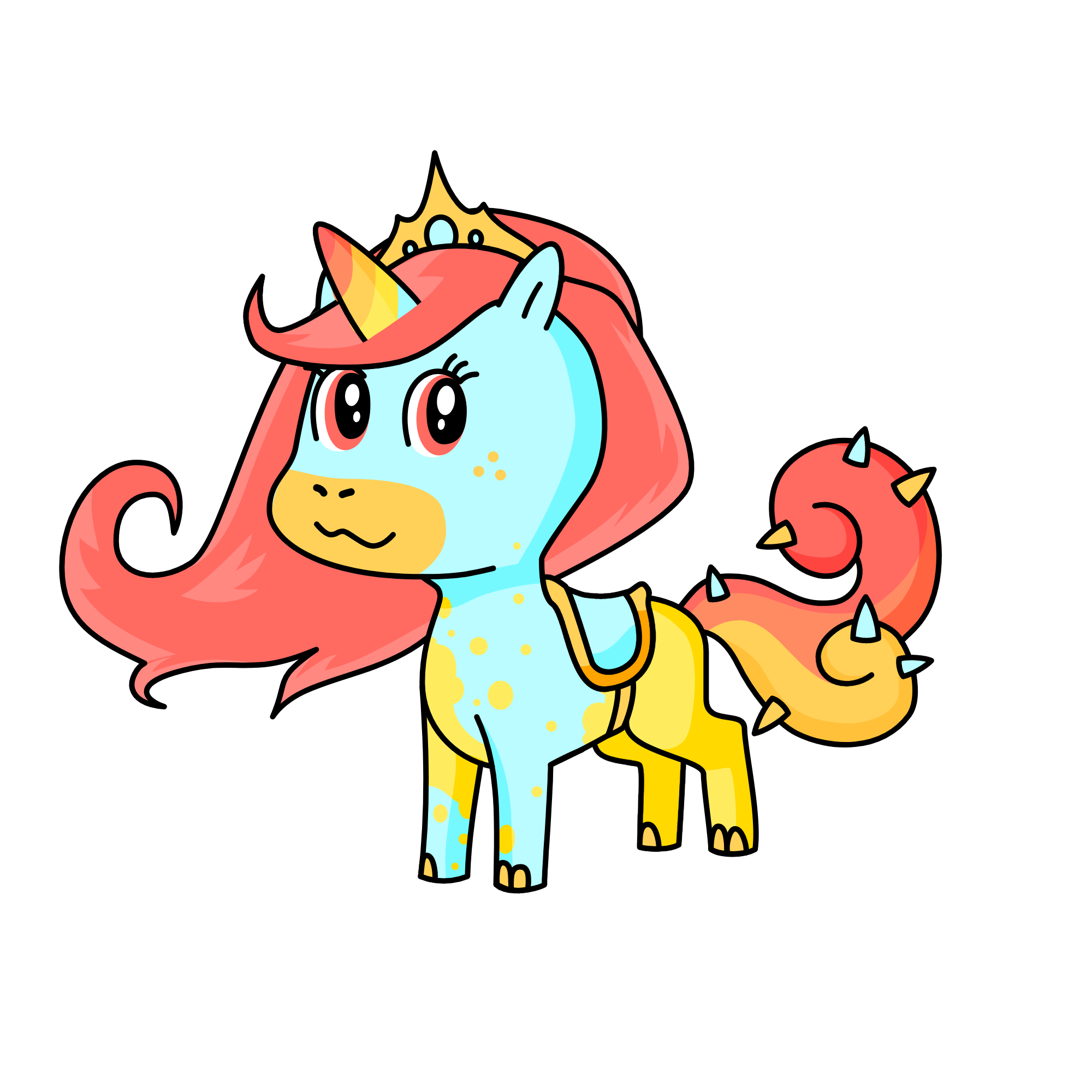 Sunny, the unicorn