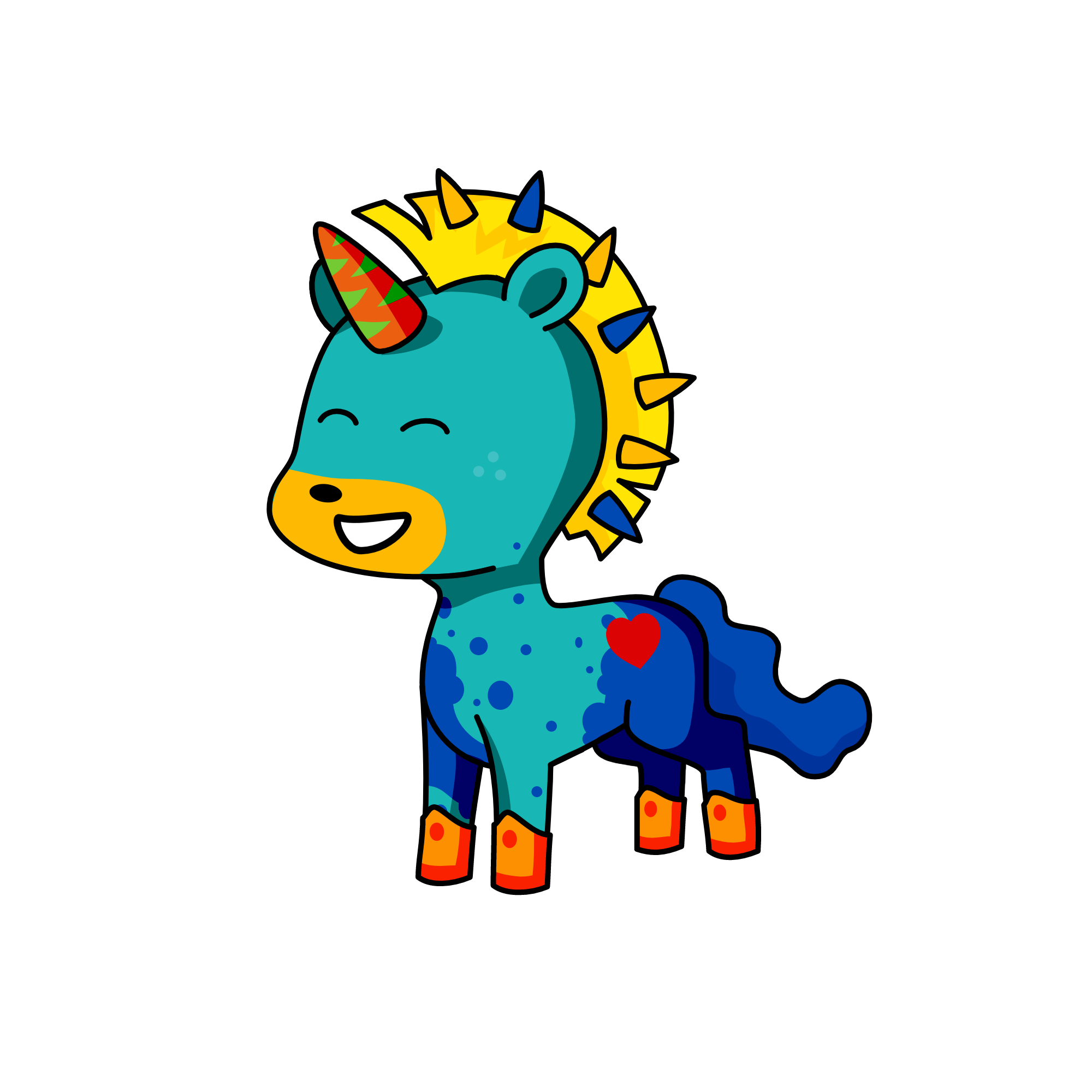 Noah, the unicorn