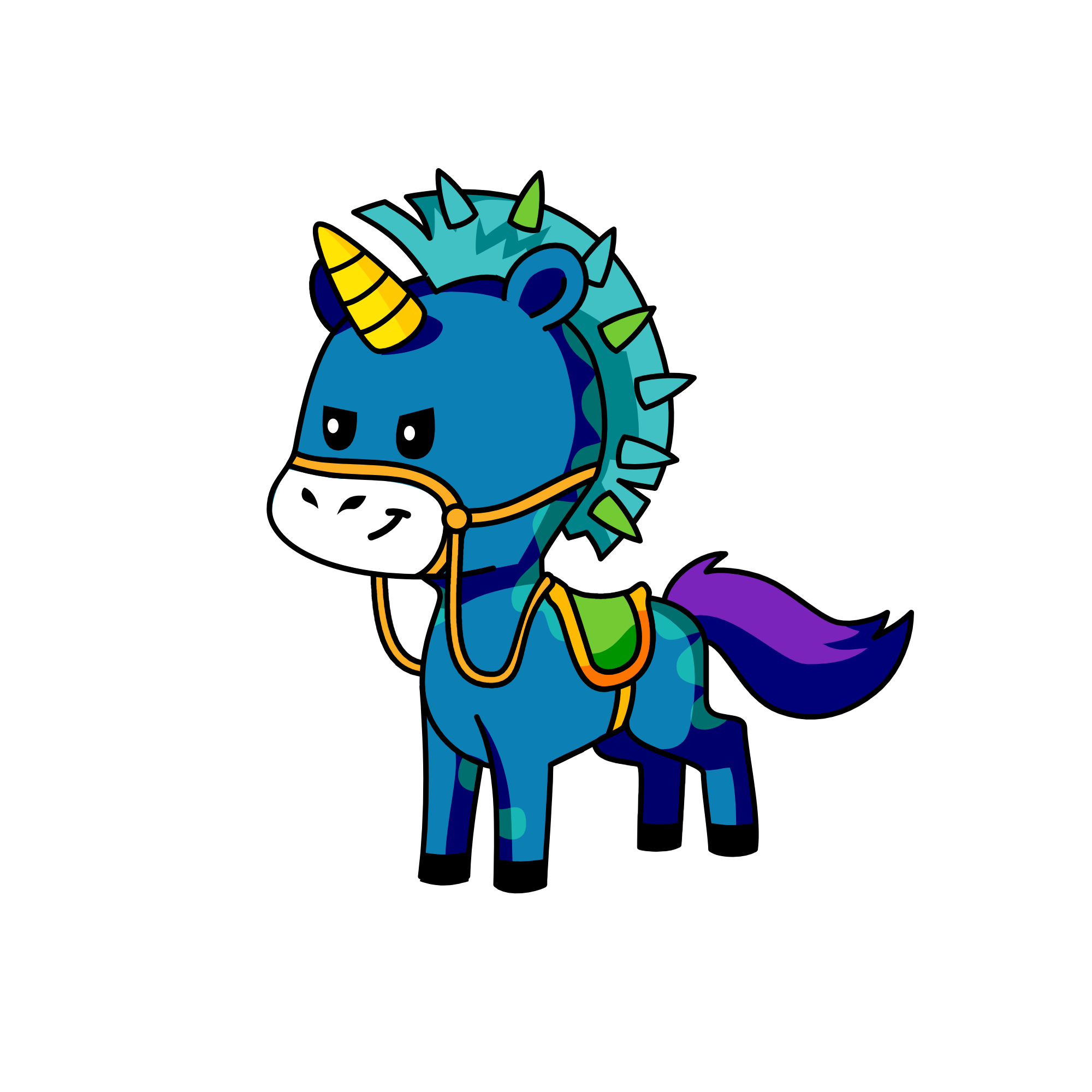 Dash, the unicorn
