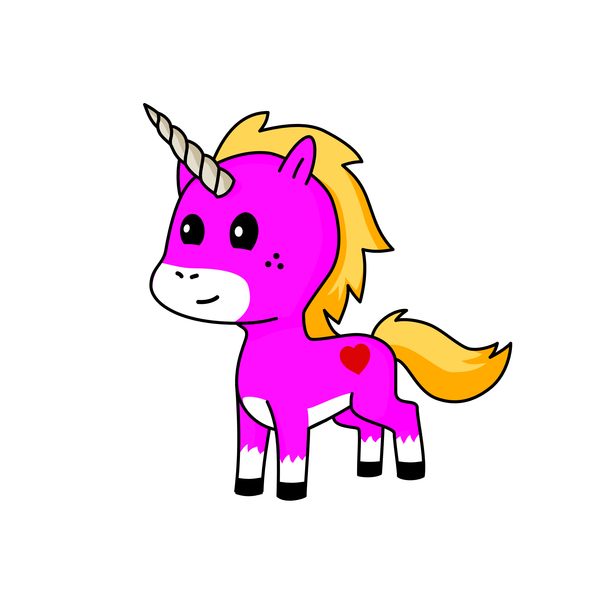 Gf, the unicorn