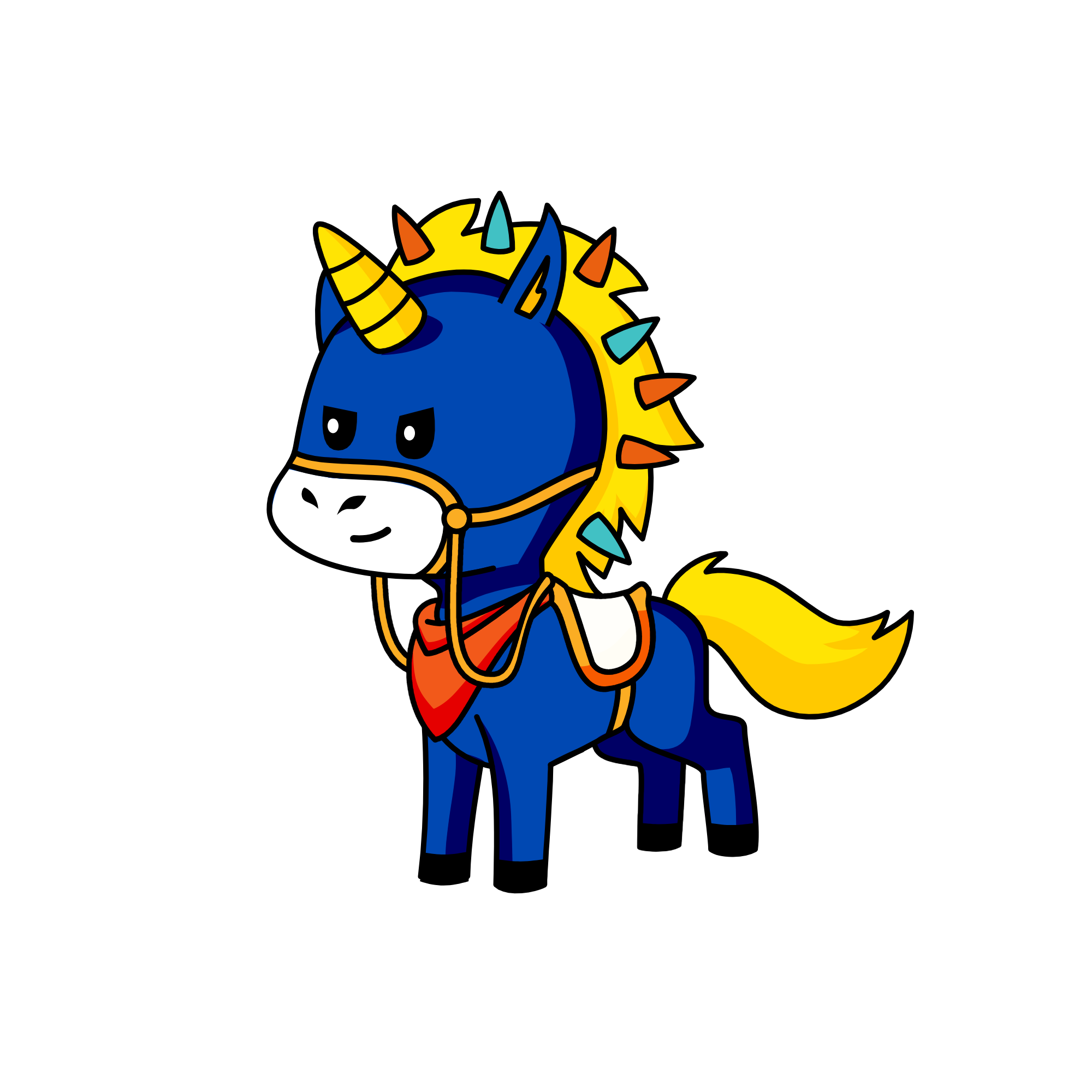 Lightning, the unicorn