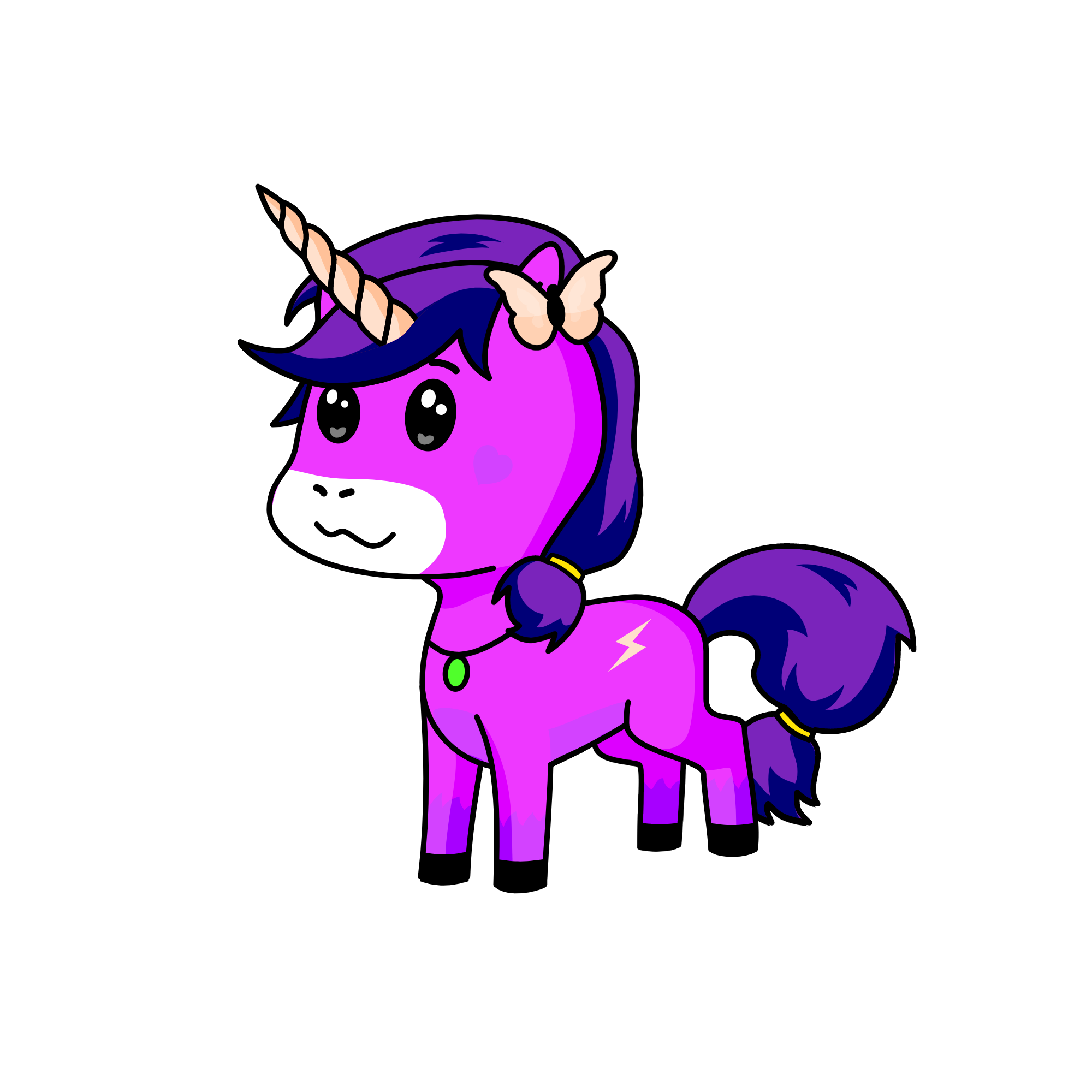 moon, the unicorn