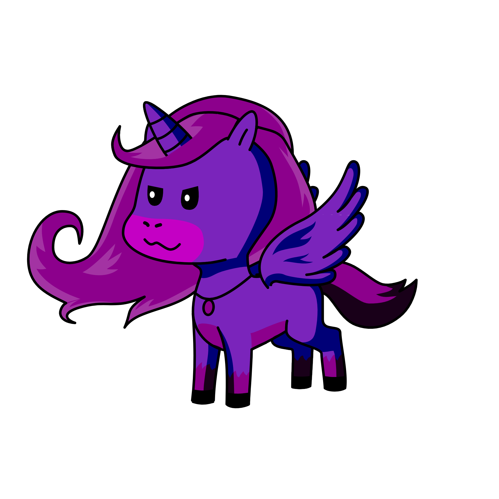 Daarkness, the unicorn