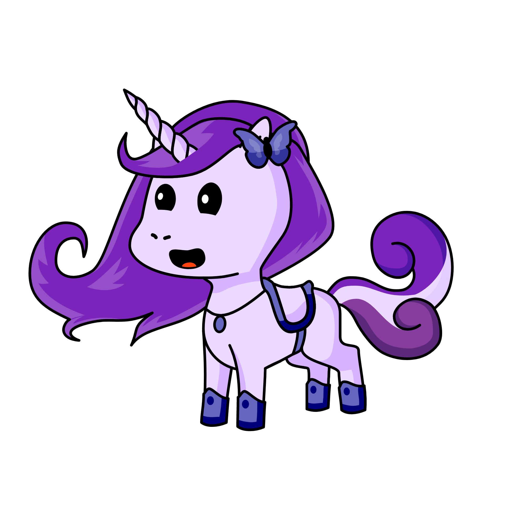 grape, the unicorn