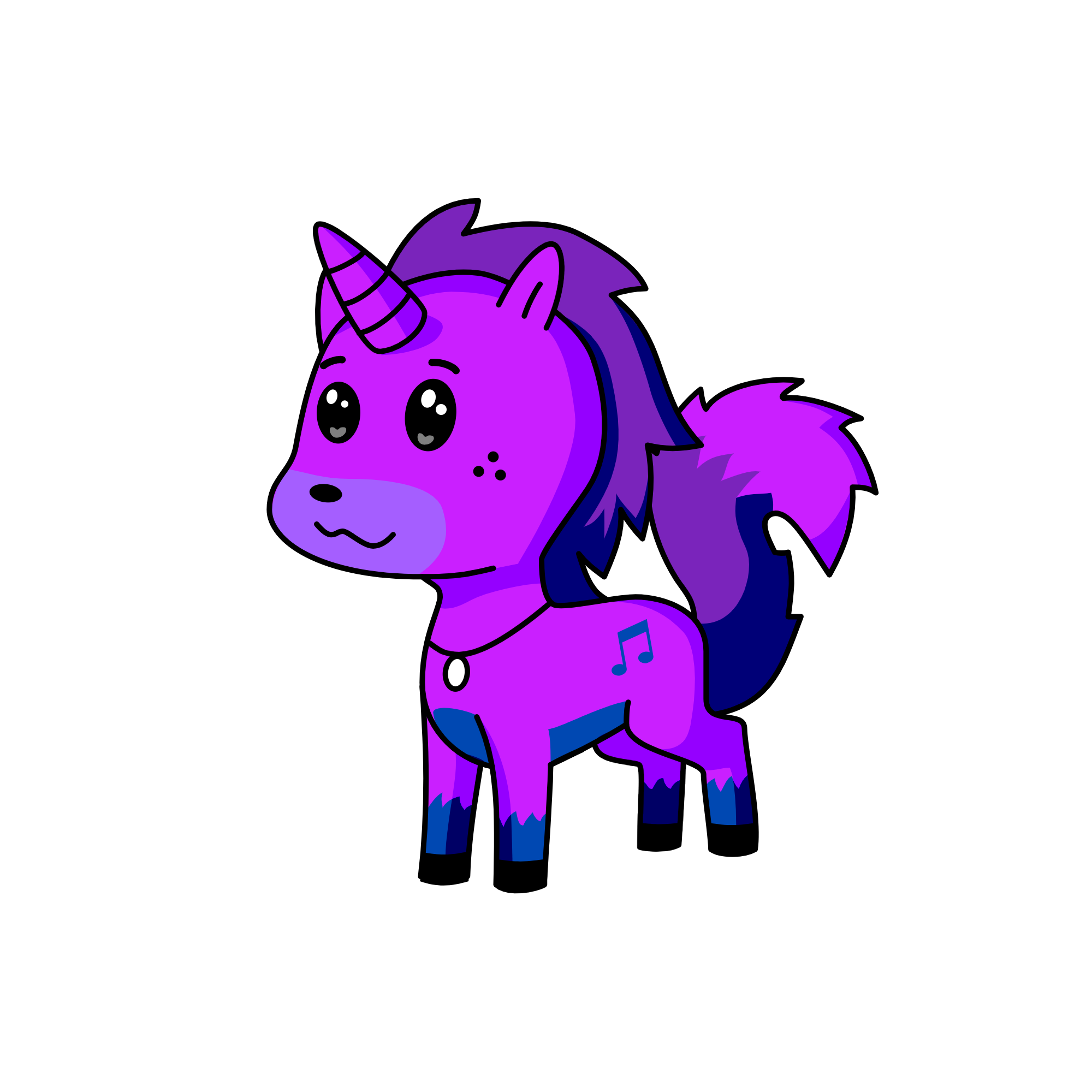 midnight, the unicorn