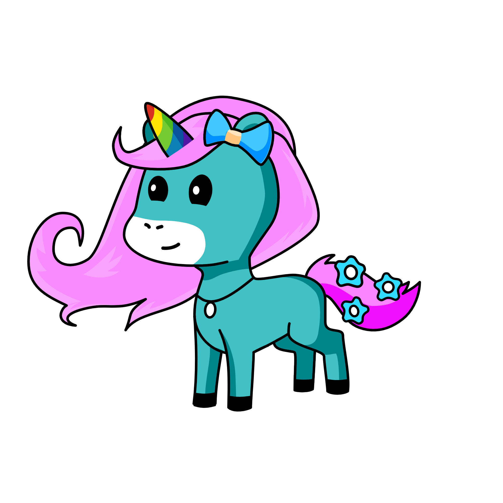 Corny, the unicorn