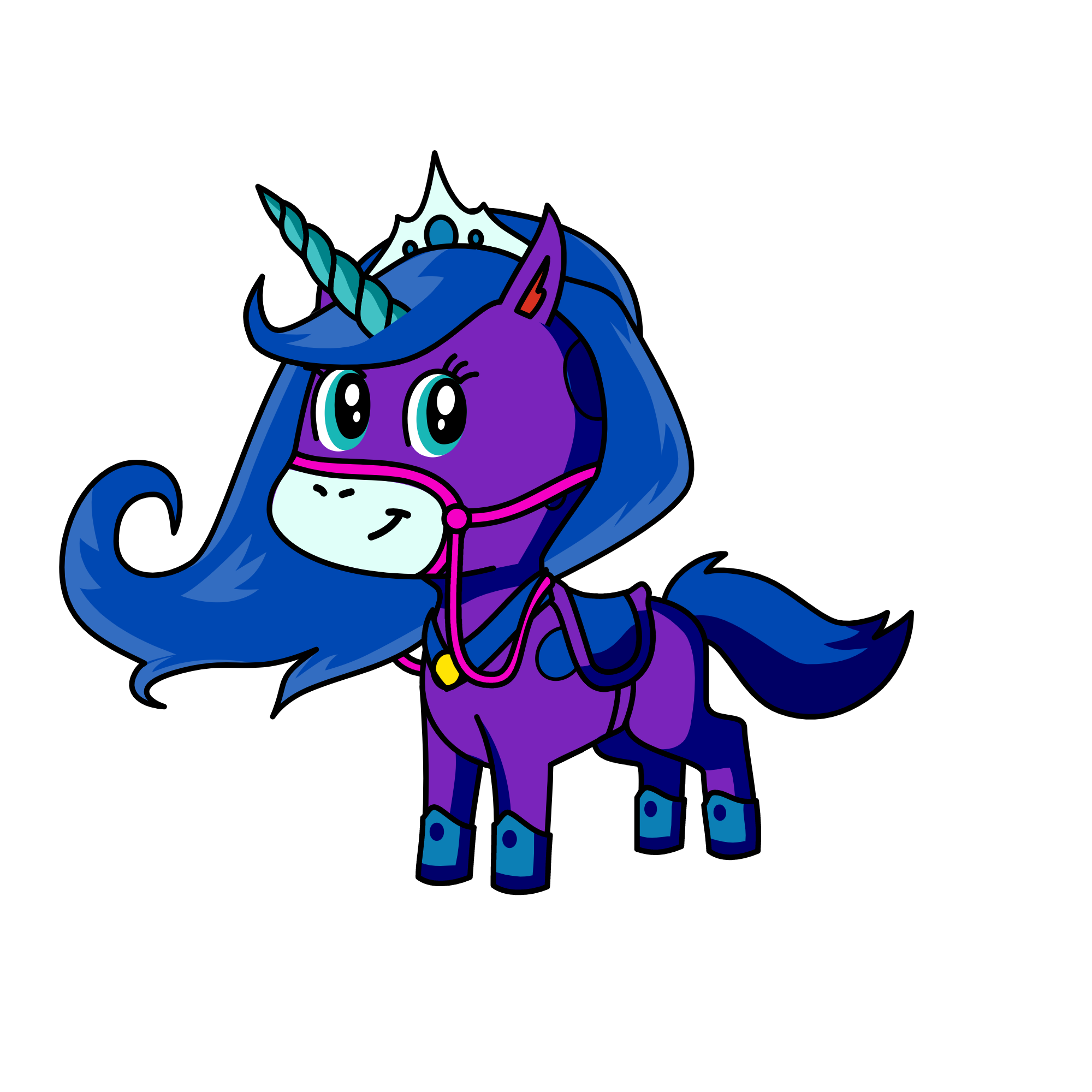 v , the unicorn