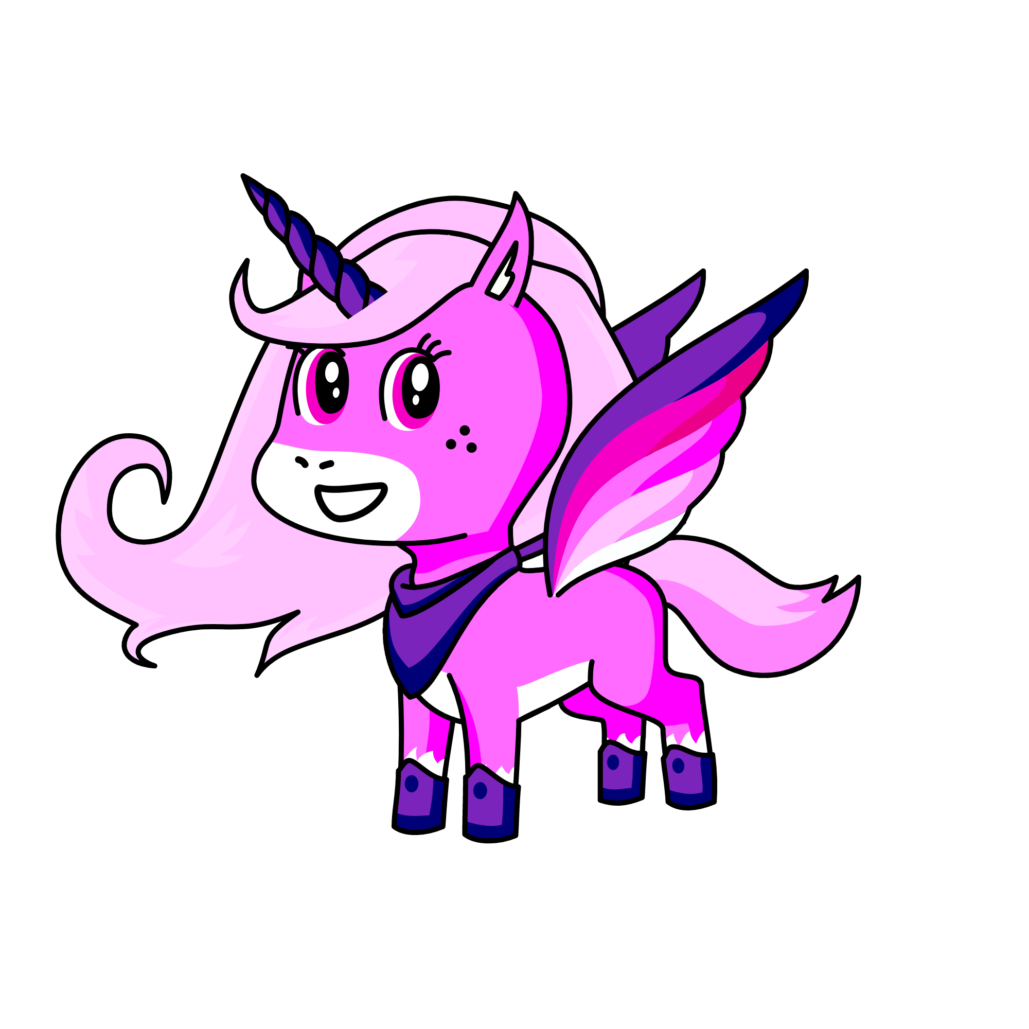 Rosa, the unicorn