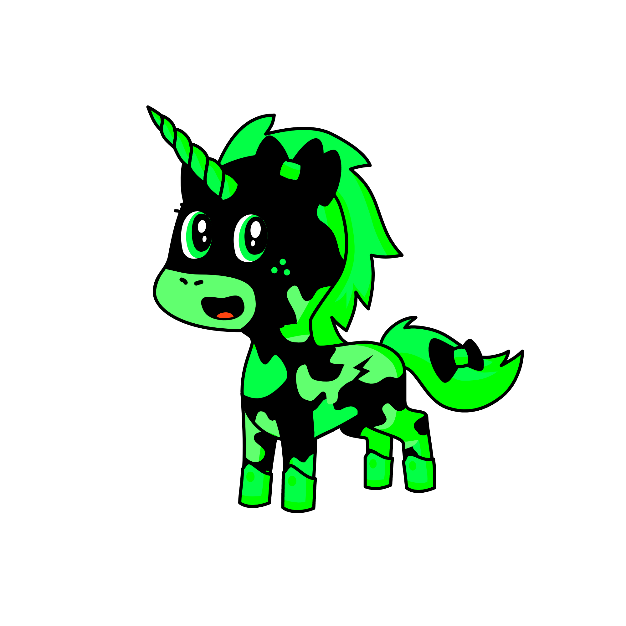 Sly, the unicorn