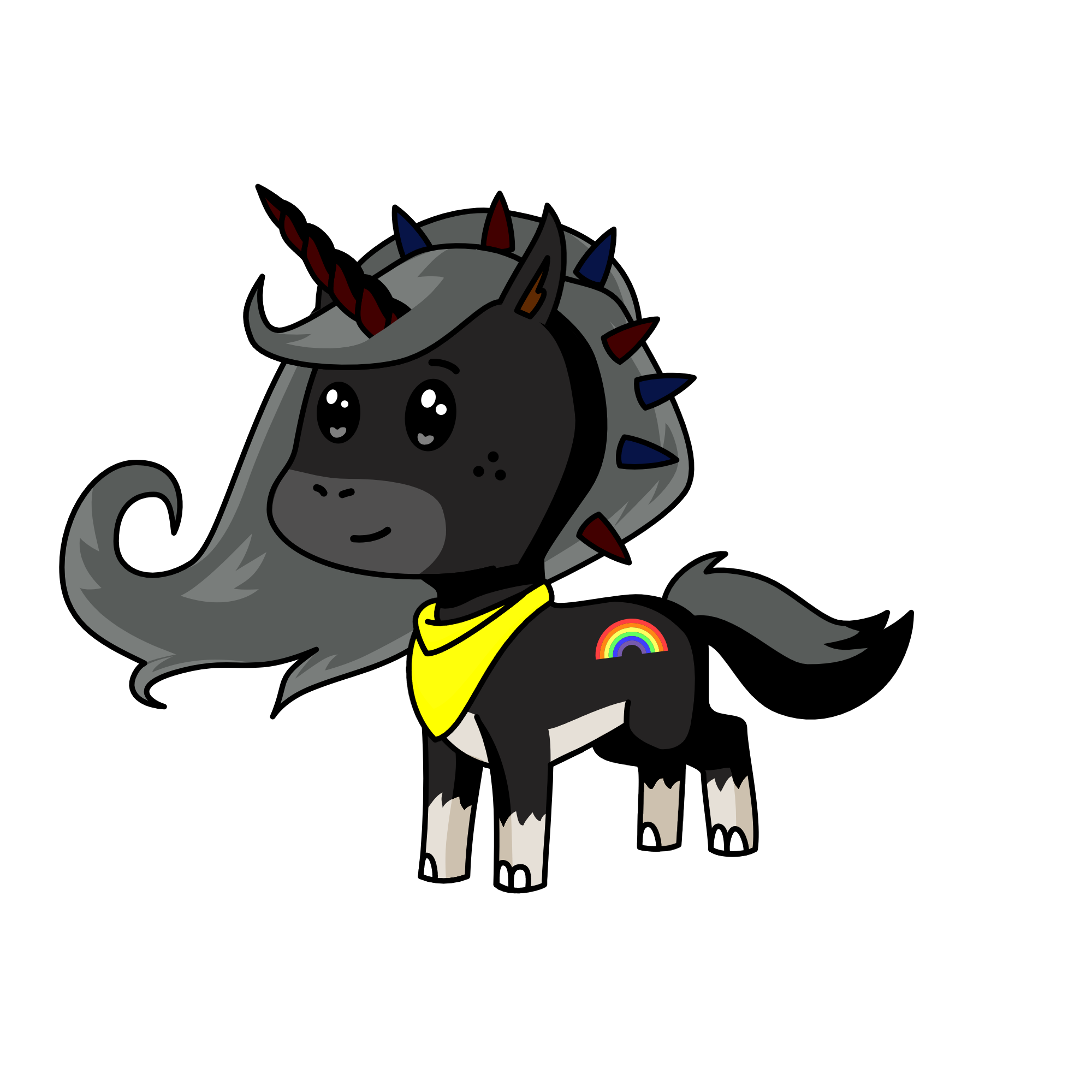 Moonshadow, the unicorn
