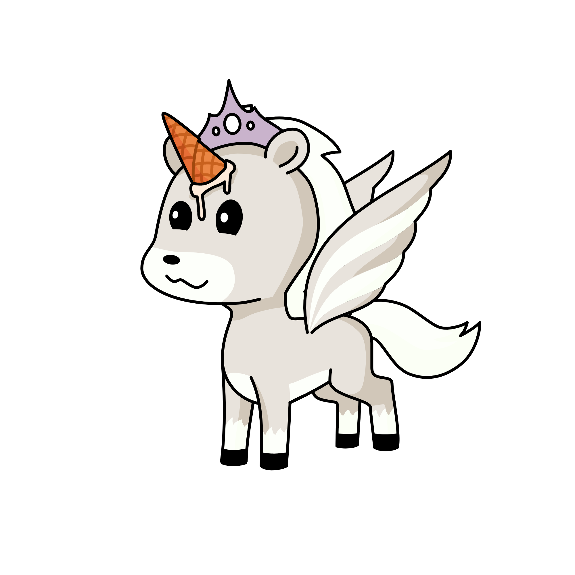 ice cream man, the unicorn