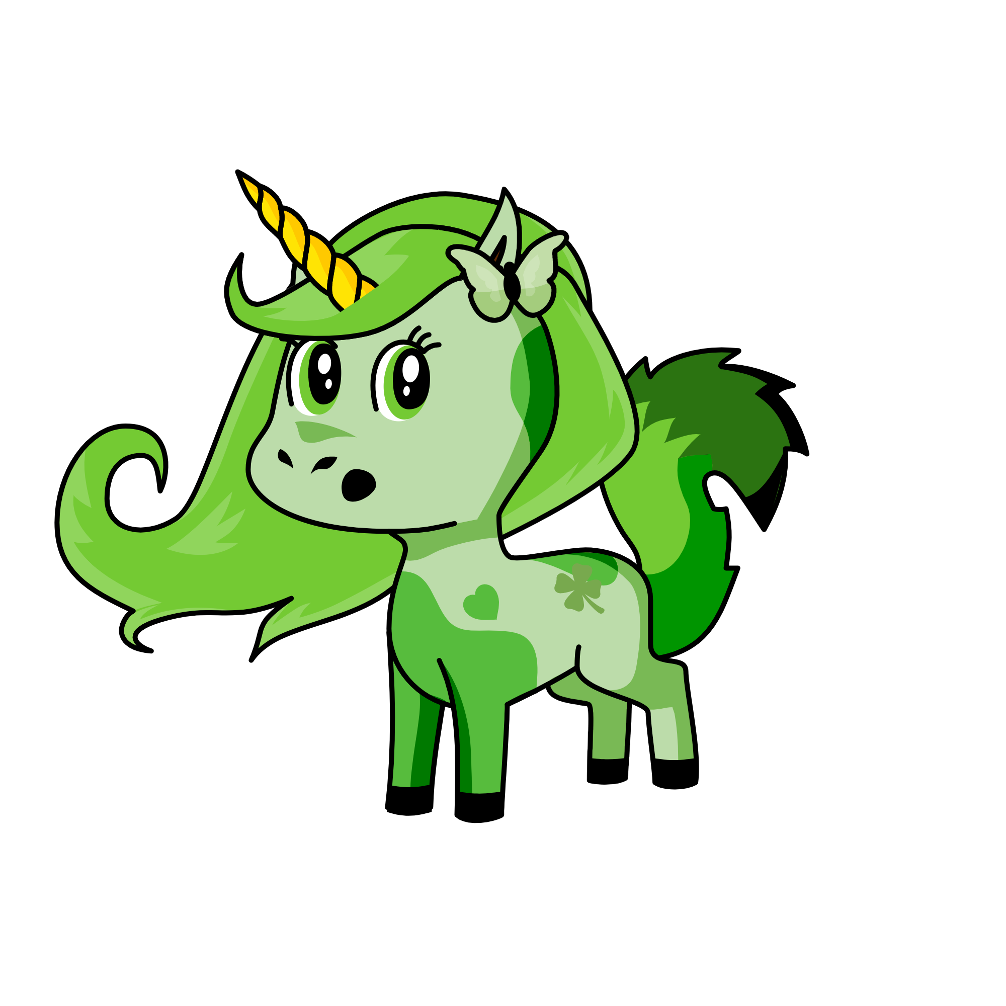 trebol, the unicorn