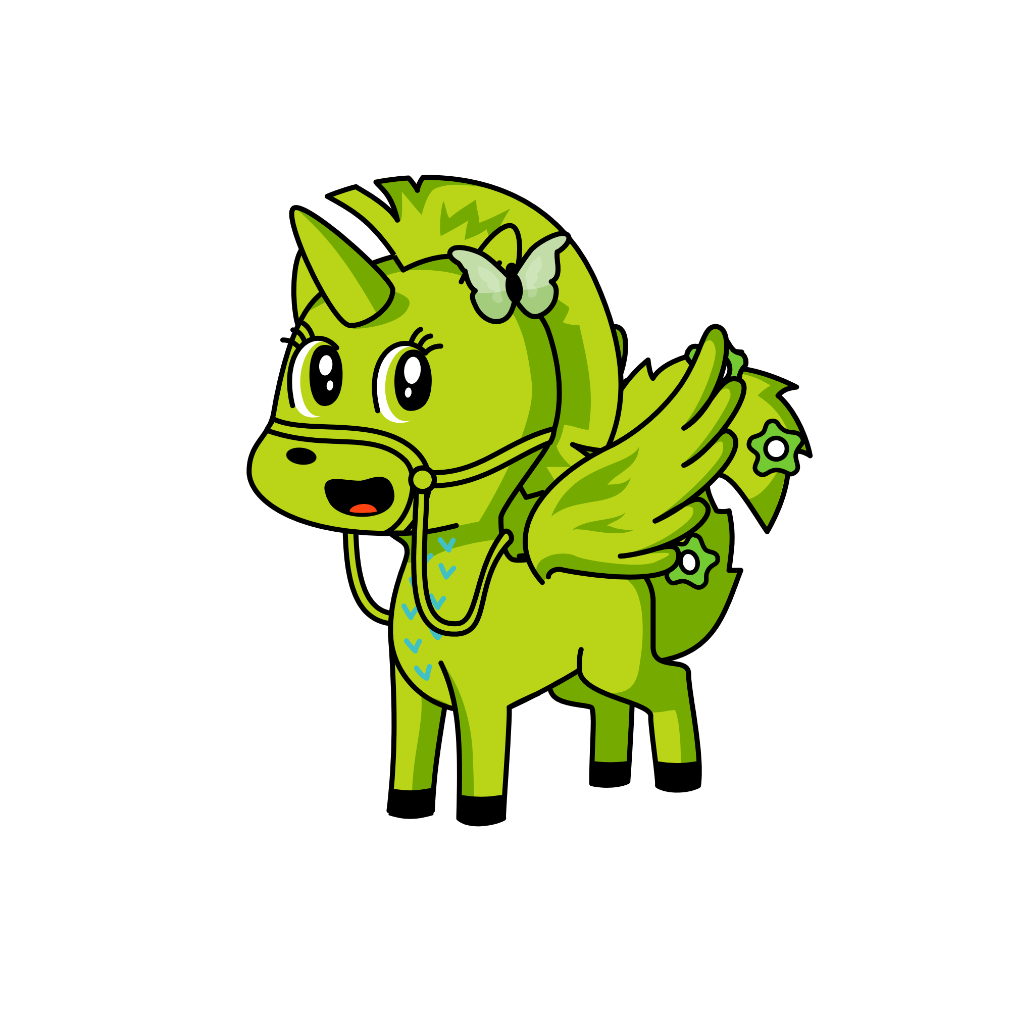 Bush, the unicorn