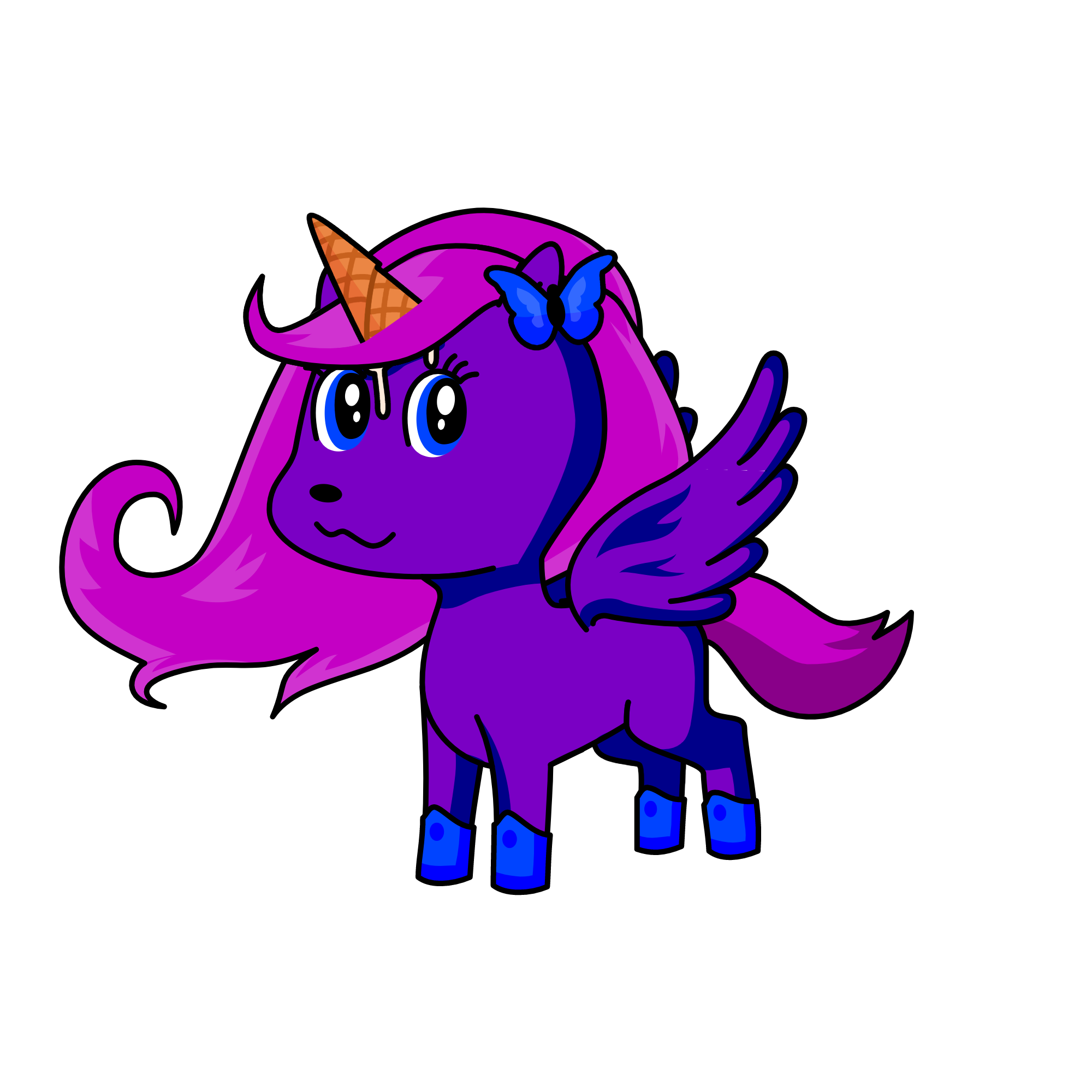 moon, the unicorn