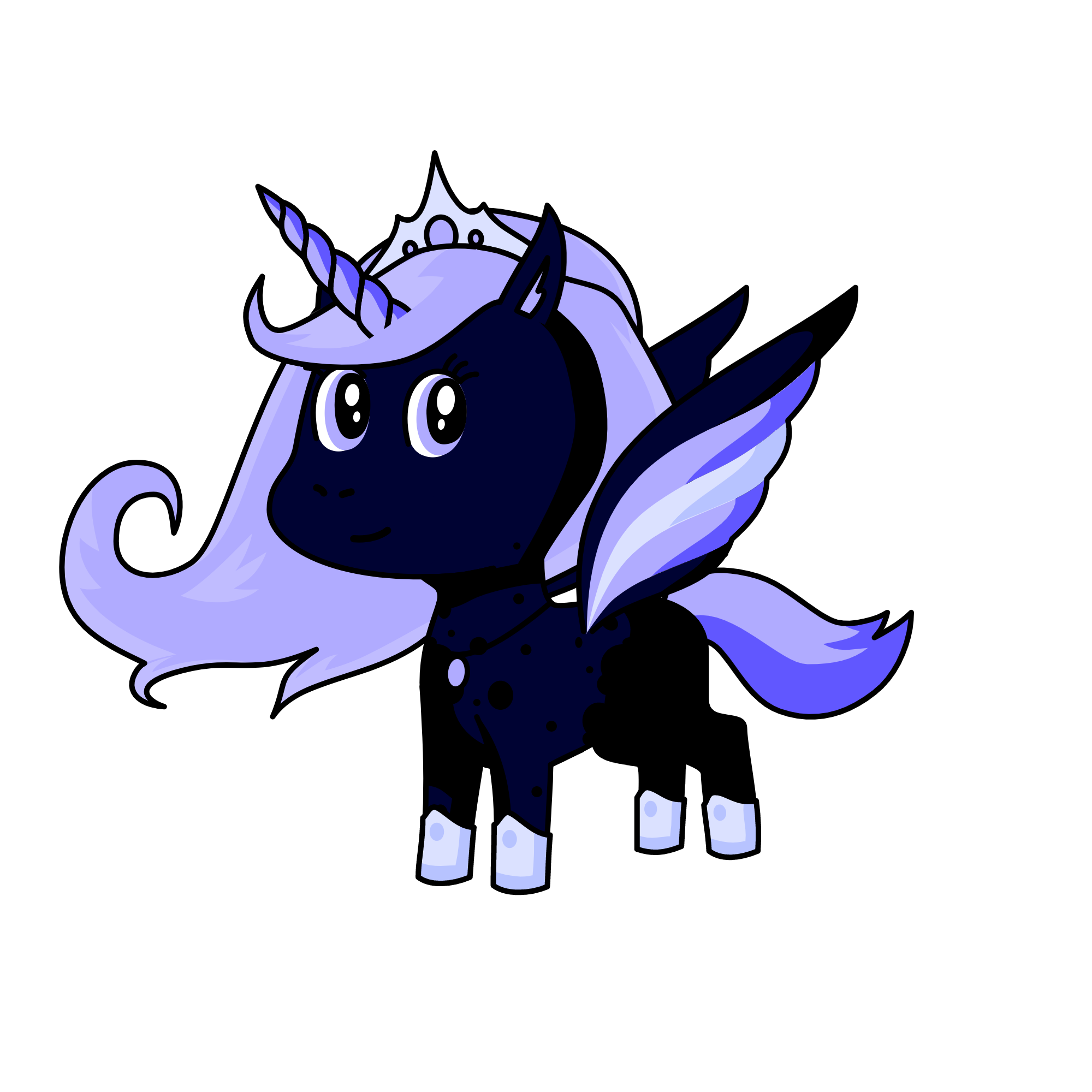 Luna, the unicorn