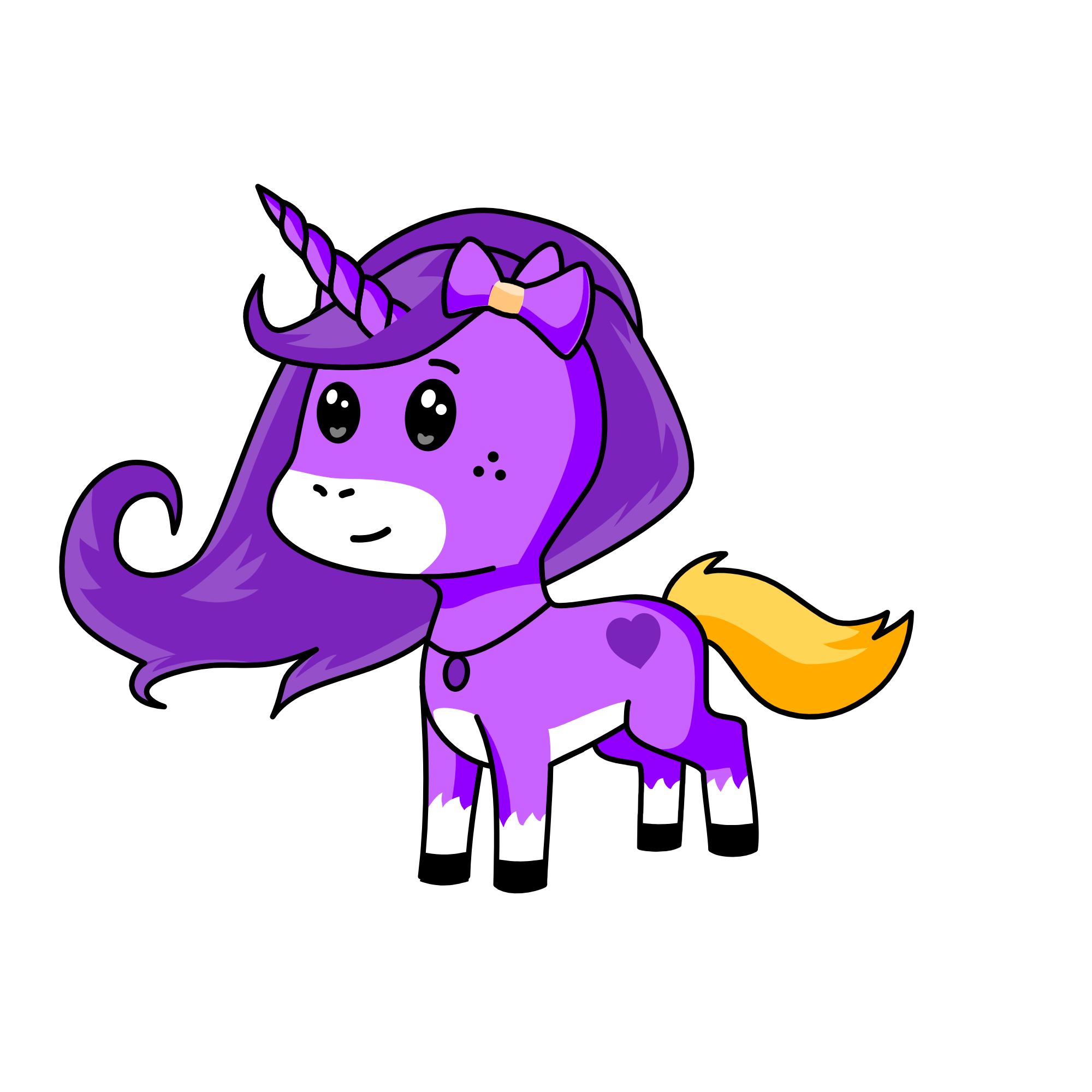 Nightpony, the unicorn