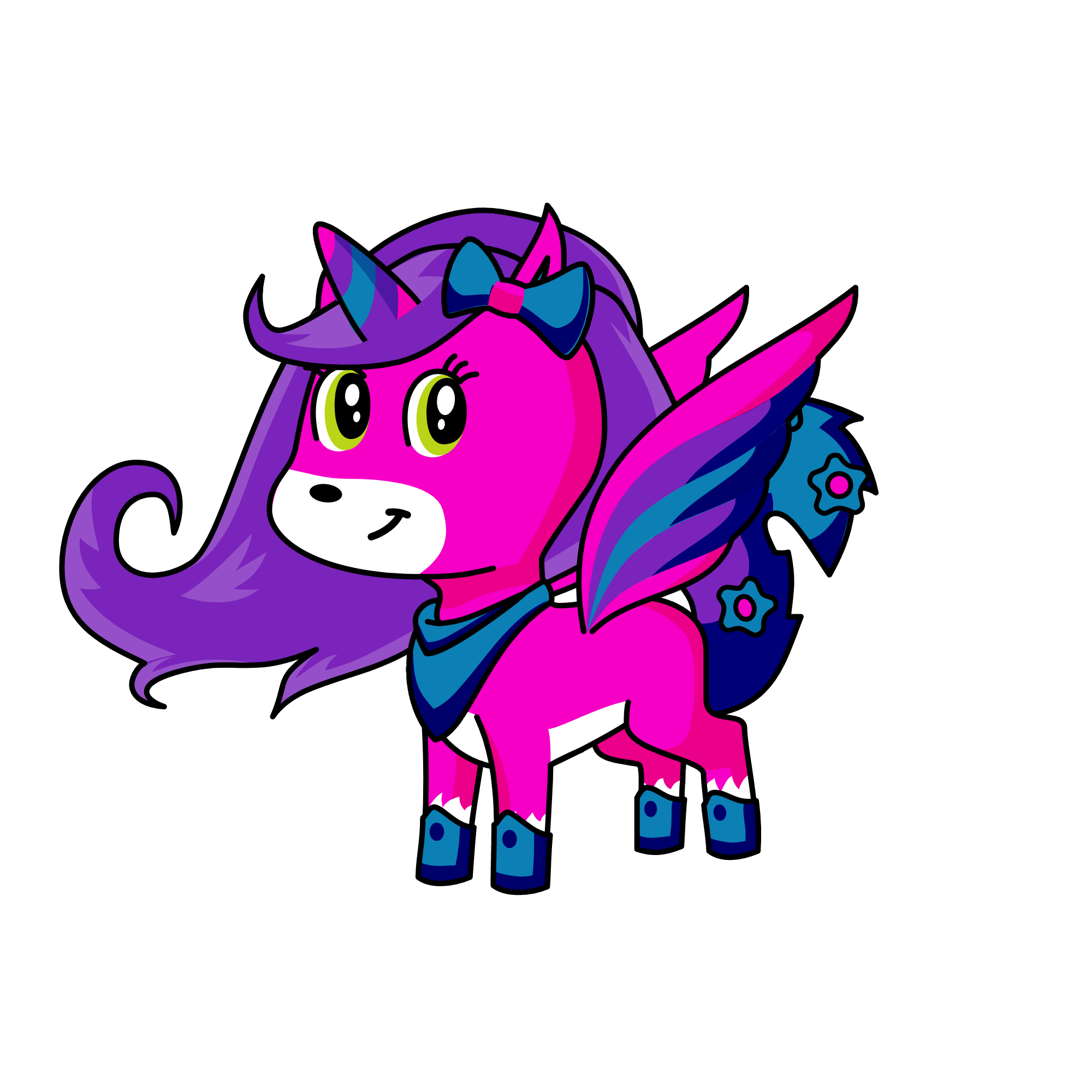princess bi, the unicorn