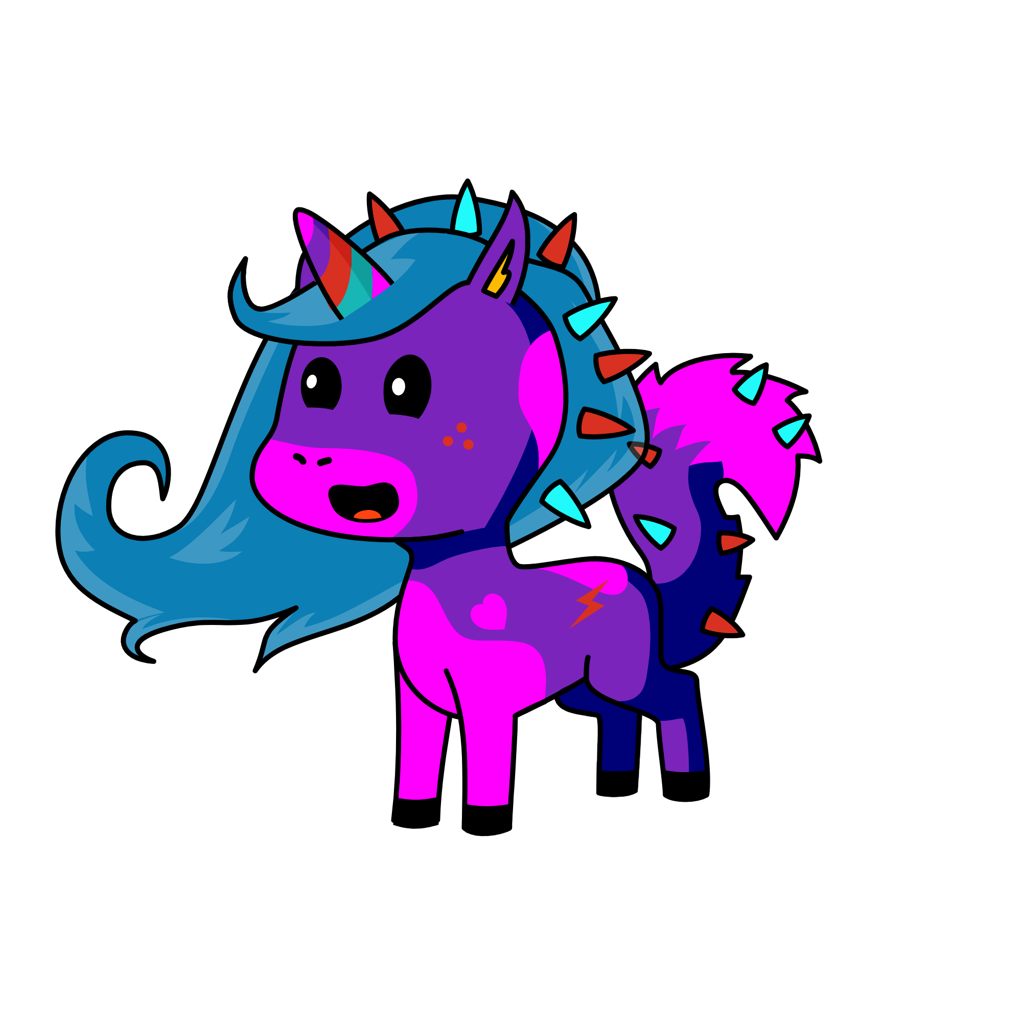Spik, the unicorn