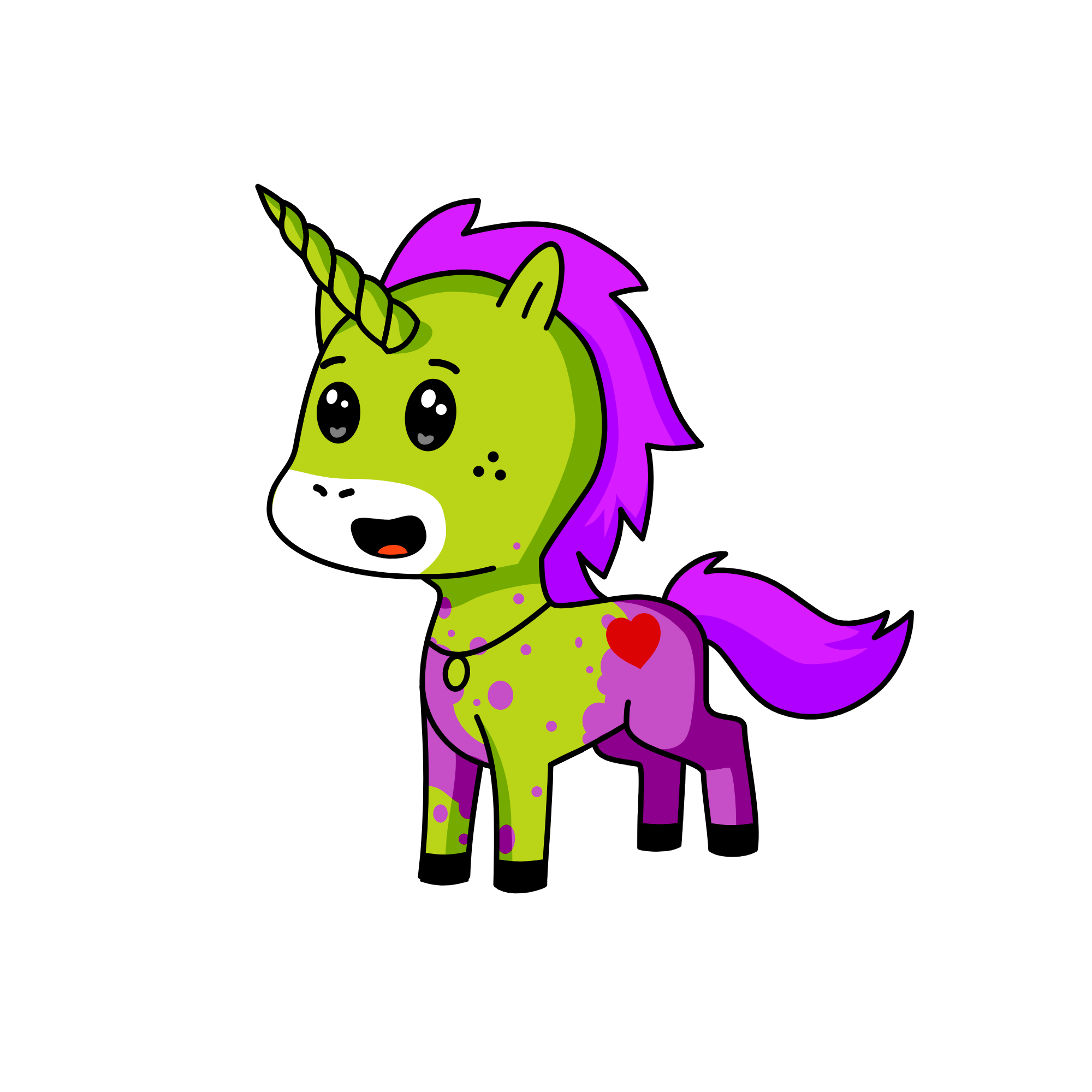 Georgina, the unicorn