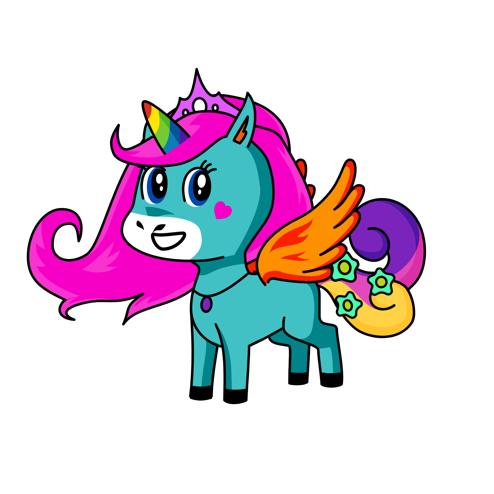 Alizzé, the unicorn